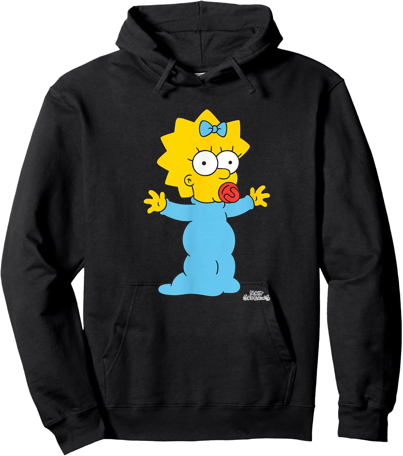 The Simpsons Maggie Needs A Hug Hoodie - Hoodie | Black