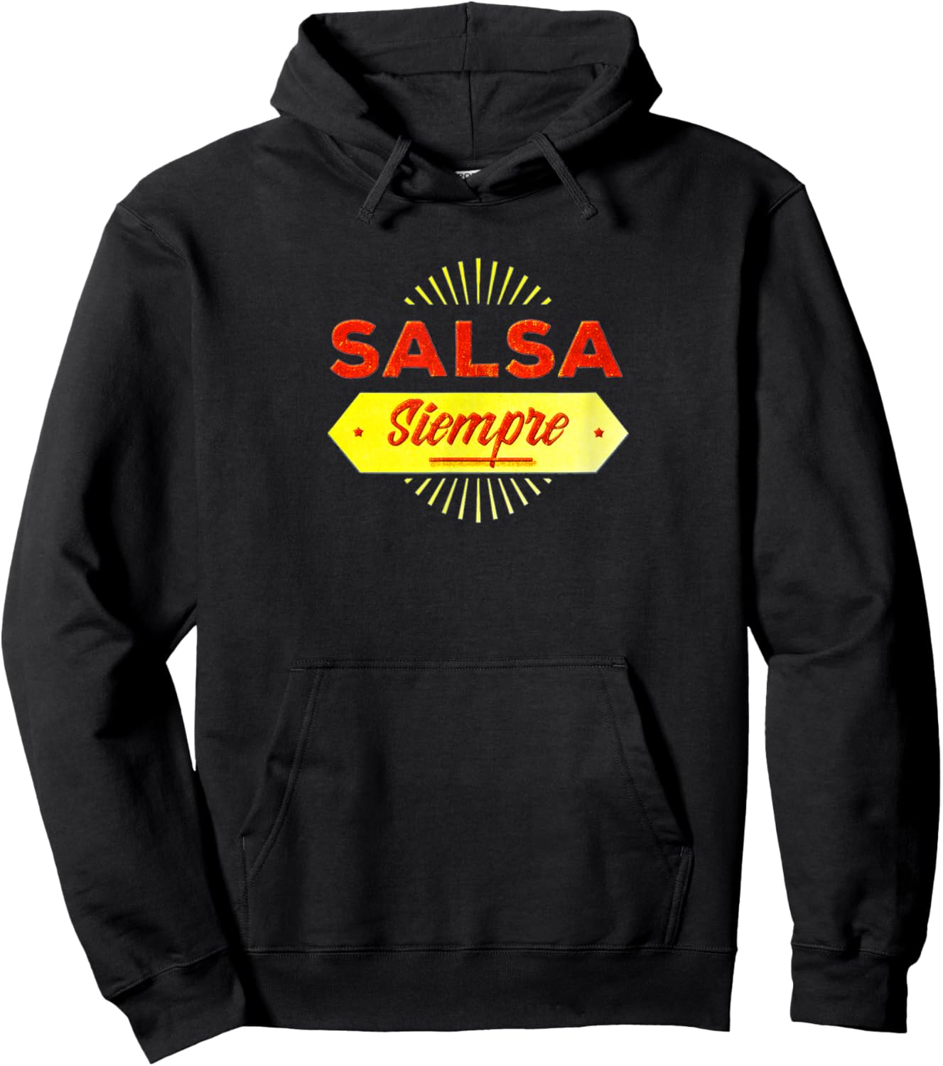 Salsa Siempre - Salsa Dancing Hoodie - Hoodie | Black