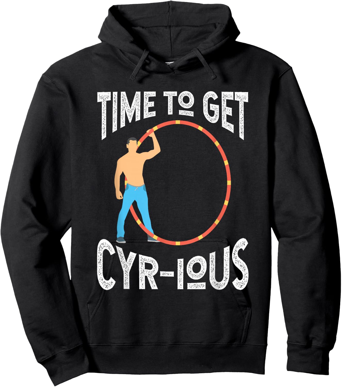 Cyr Wheel Gymnast Hoodie - Hoodie | Black