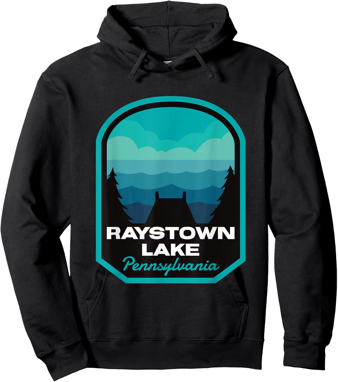 Raystown Lake Pennsylvania Summer Men Women Kids Hoodie - Hoodie | Black
