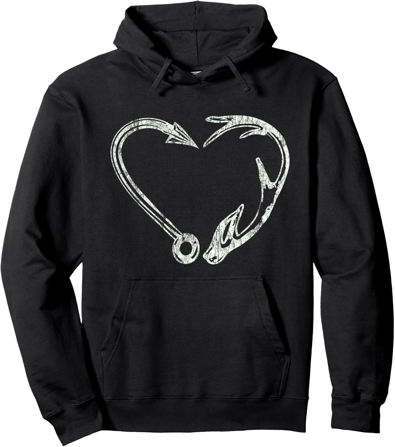 Fishing & Shed Hunter Antler Elk Deer- Hunting Hoodie - Hoodie | Black