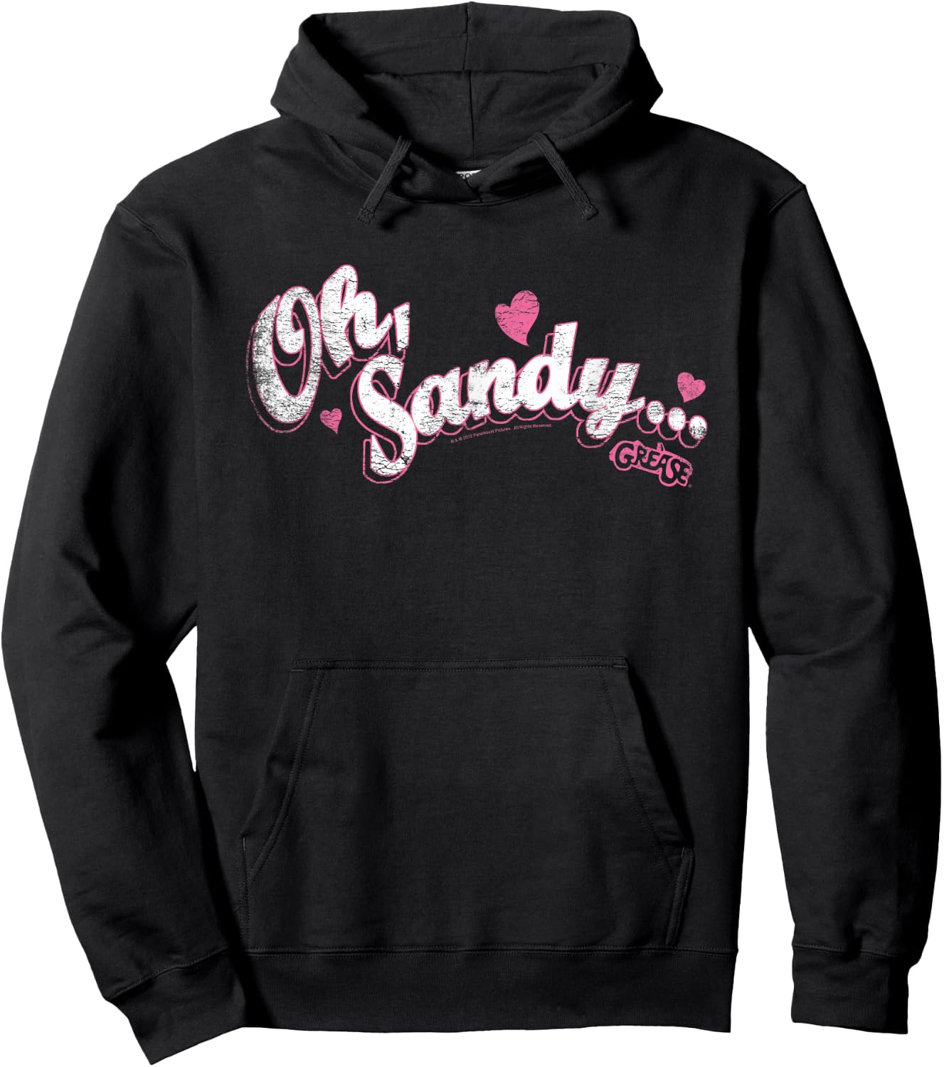 Grease Oh Sandy Hoodie - Hoodie | Black