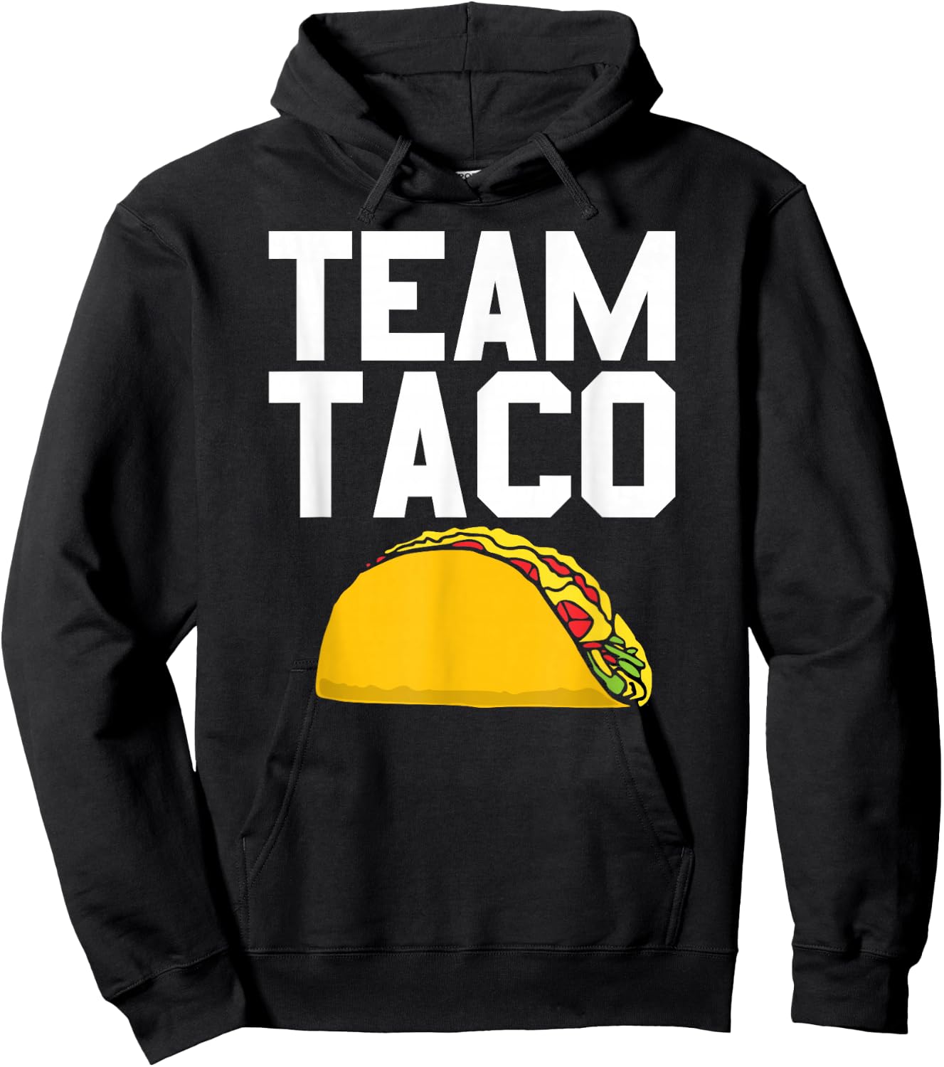Team Taco Shirt Cinco De Mayo Fiesta Hoodie - Hoodie | Black