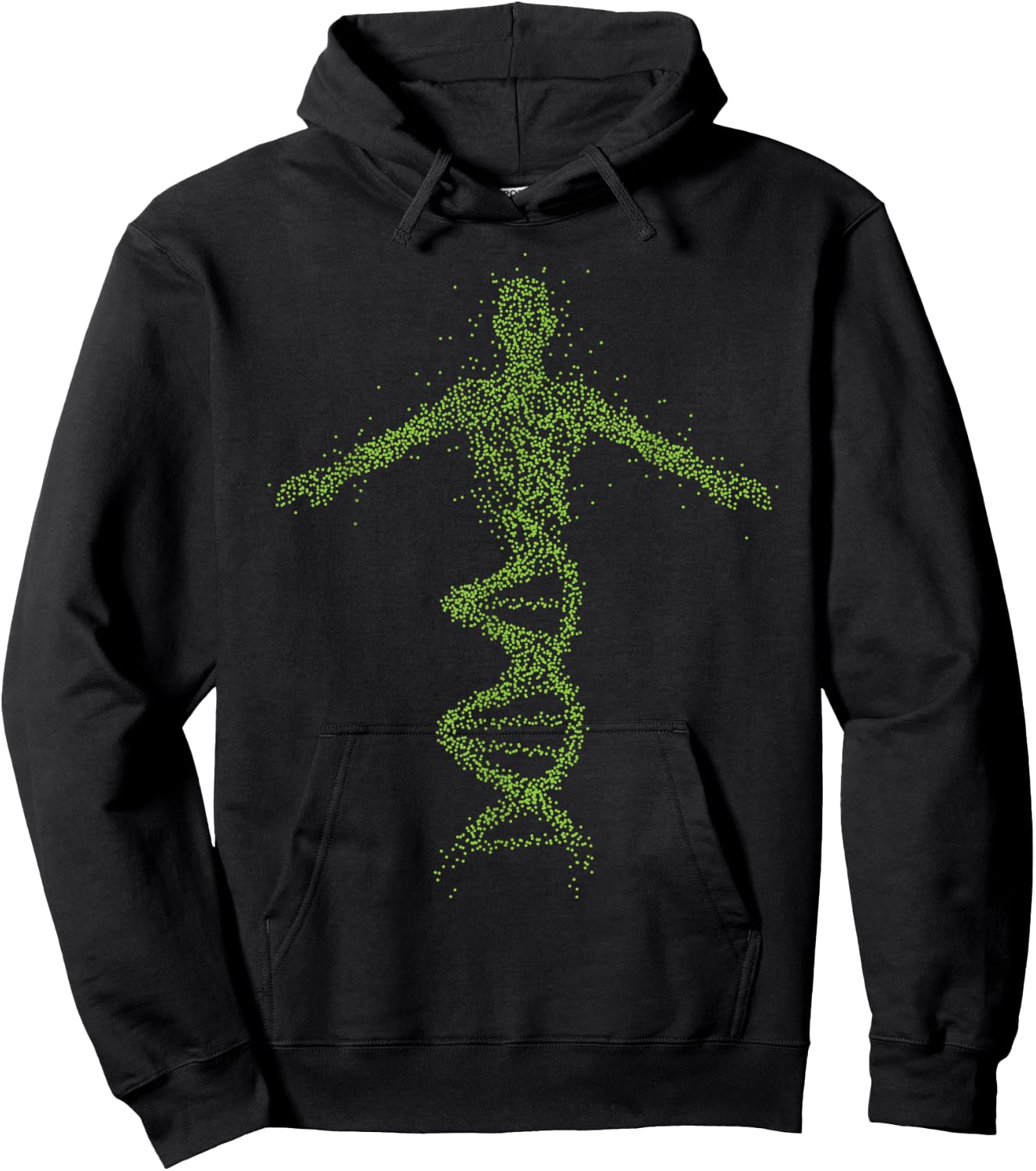 Human Genome Funny DNA Expert Science Biologist Lab Joke Hoodie - Hoodie | Black