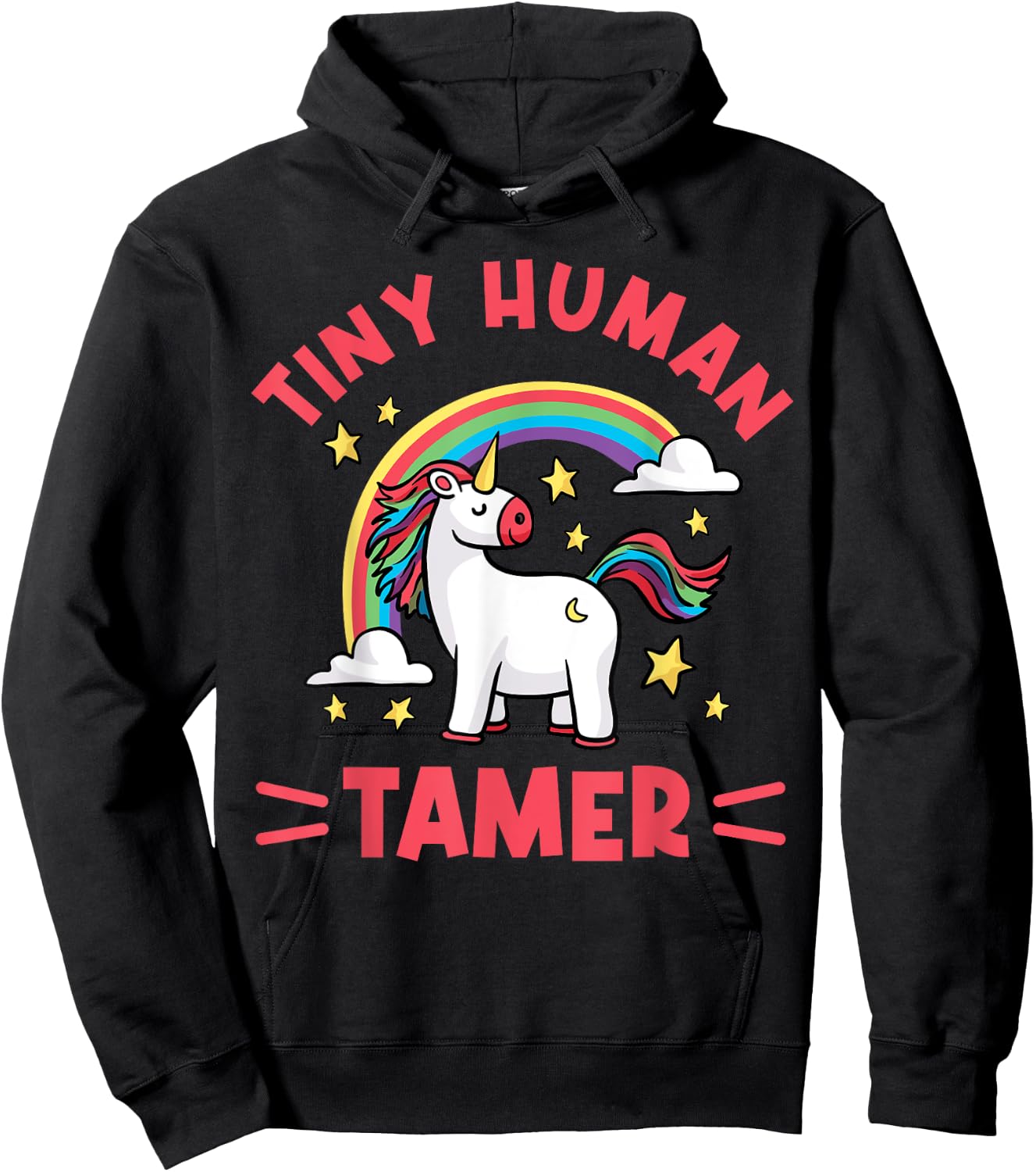 Tiny Human Tamer - For Preschool Teacher Of Tiny Humans Hoodie - Hoodie | Black