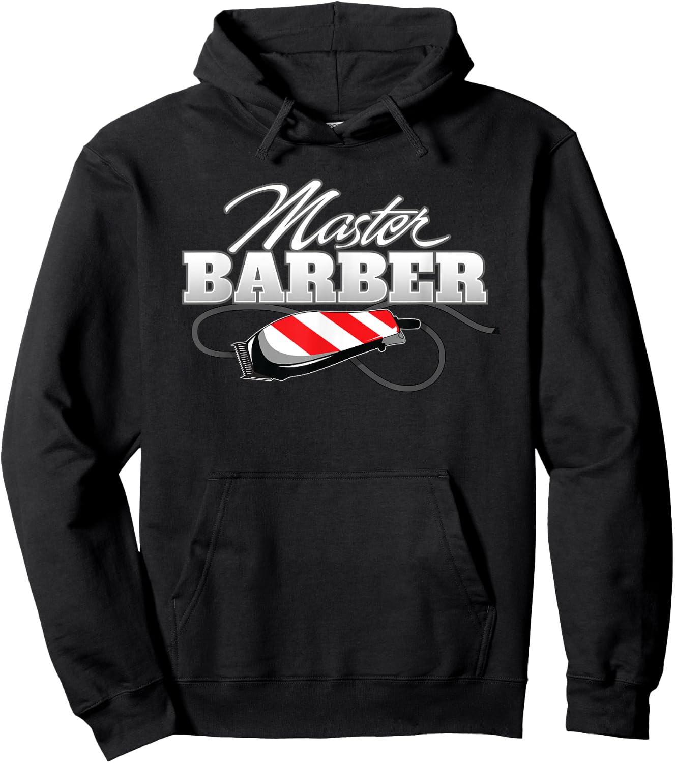 Master Barber Barbershop Haircut Hoodie - Hoodie | Black
