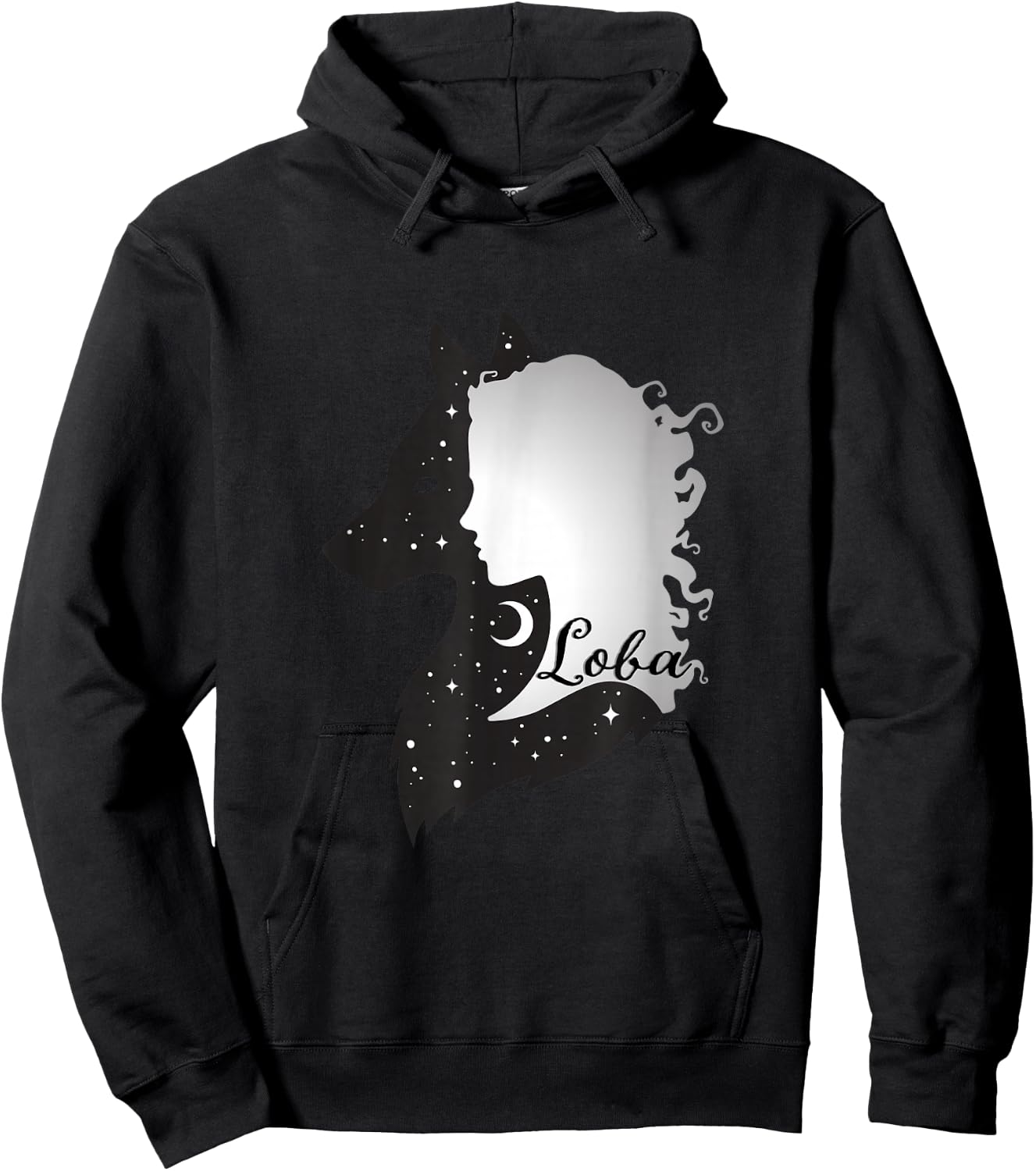 Loba She Wolf Hoodie - Hoodie | Black