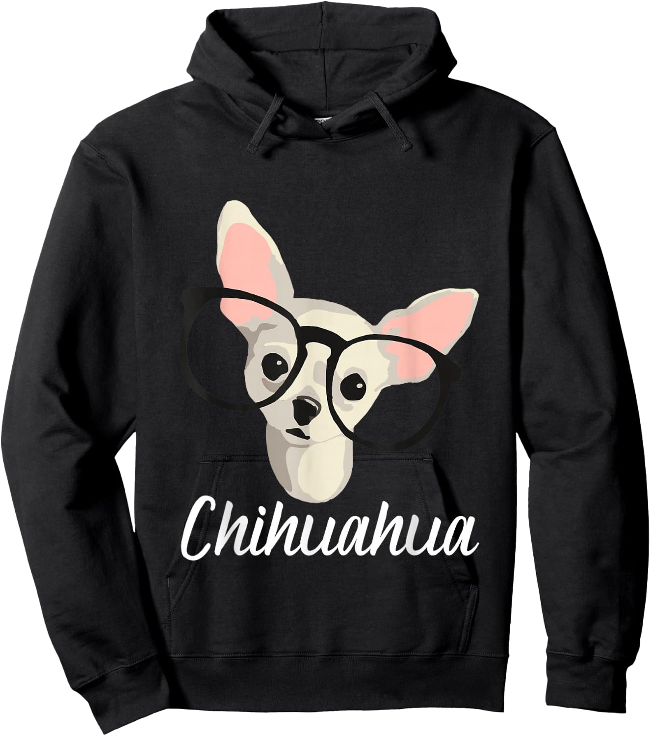 Chihuahua Shirt Funny Dog T Shirts Women Hoodie - Hoodie | Black