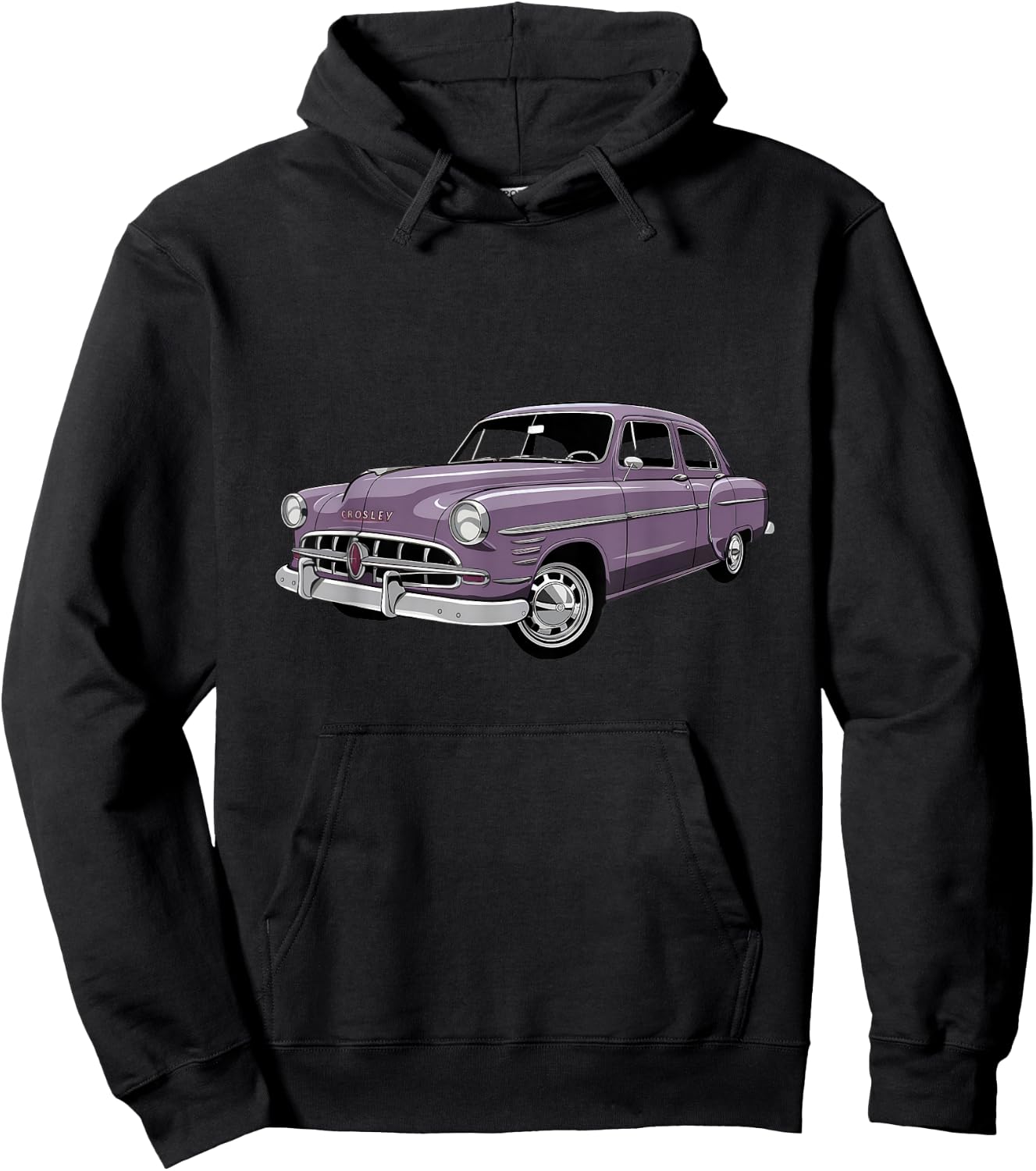 Crosley Catalog Classic Car Enthusiast Vintage Style Hoodie - Hoodie | Black