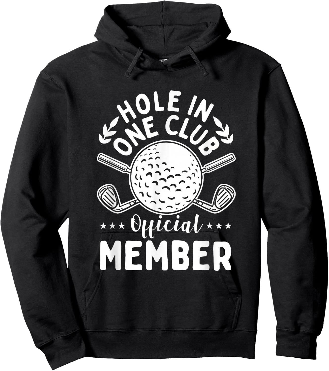 Hole in One Club Golf Club Golfer Hole In One Hoodie - Hoodie | Black