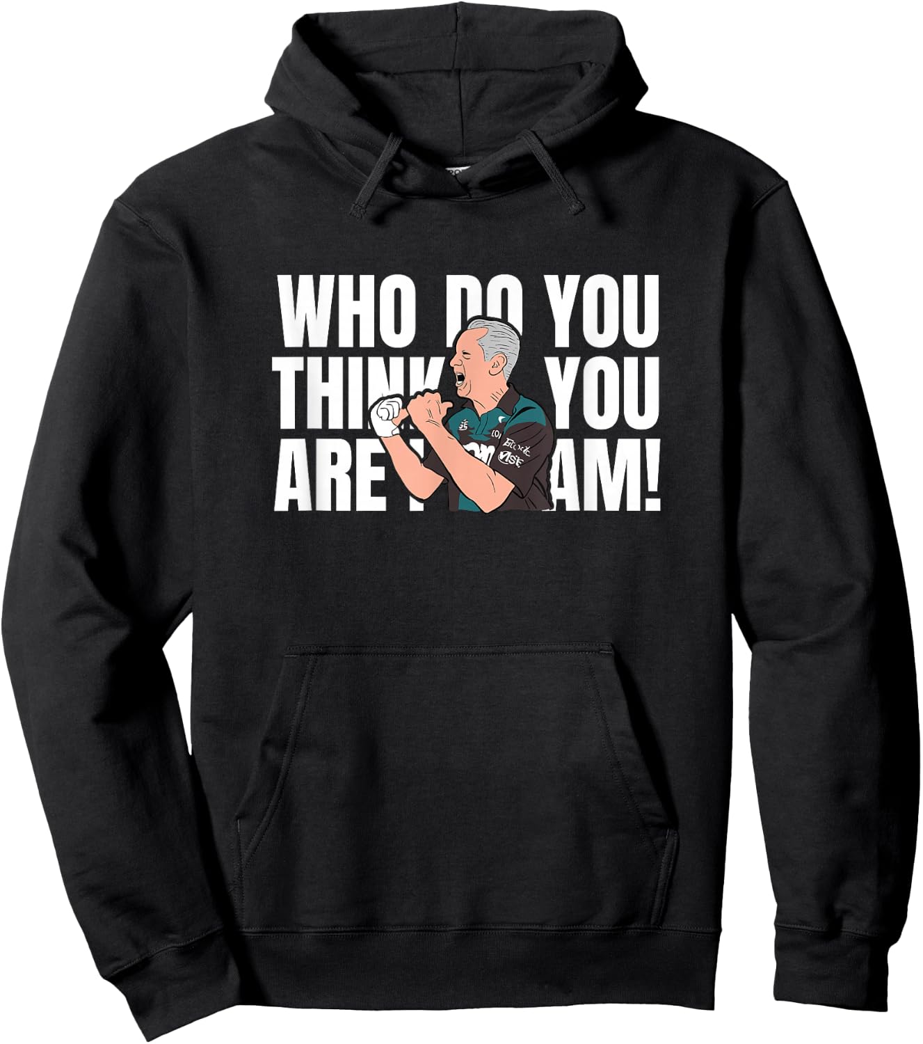 Barely Funny Men's Black Bowling , Small Hoodie - Hoodie | Black