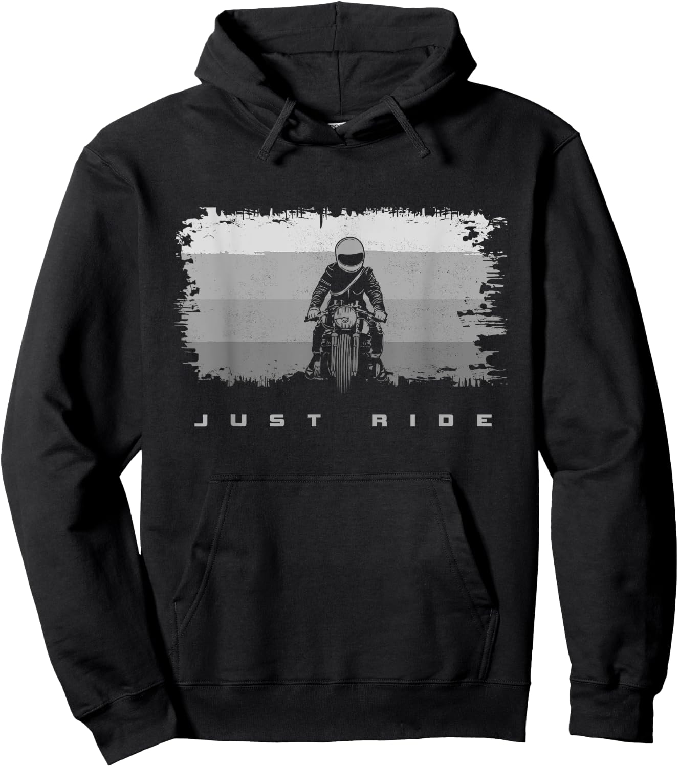 Motorcycle Apparel - Biker Motorcycle Hoodie - Hoodie | Black