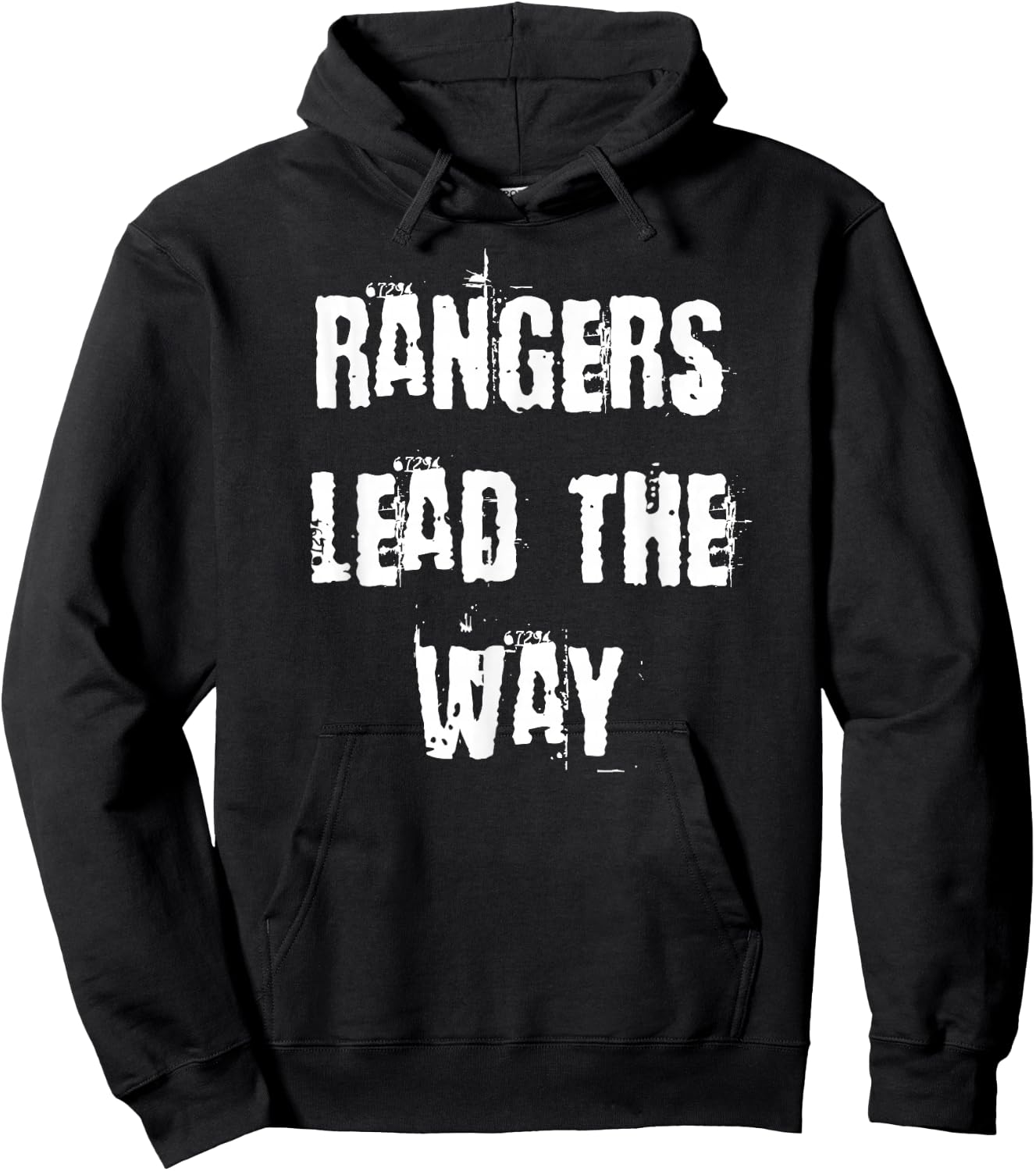 Rangers Lead The Way Hoodie - Hoodie | Black