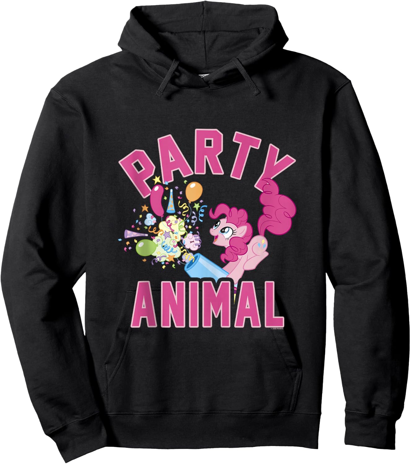 My Little Pony: Friendship Is Magic Pinkie Pie Party Animal Hoodie - Hoodie | Black