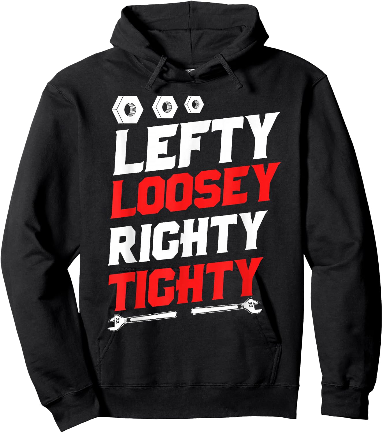 Left Loose Right Leg Leggings Hoodie - Hoodie | Black