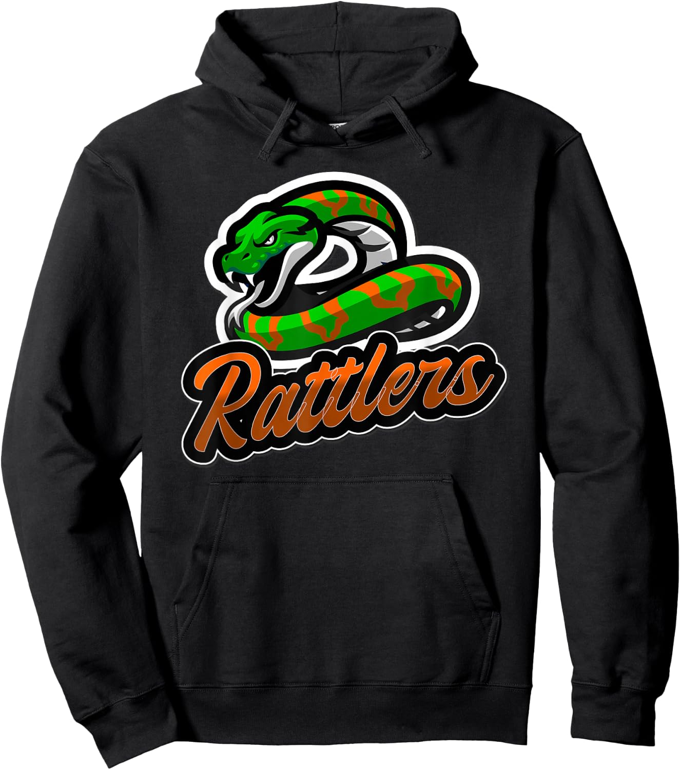 HBCU Rattlers Hoodie - Hoodie | Black