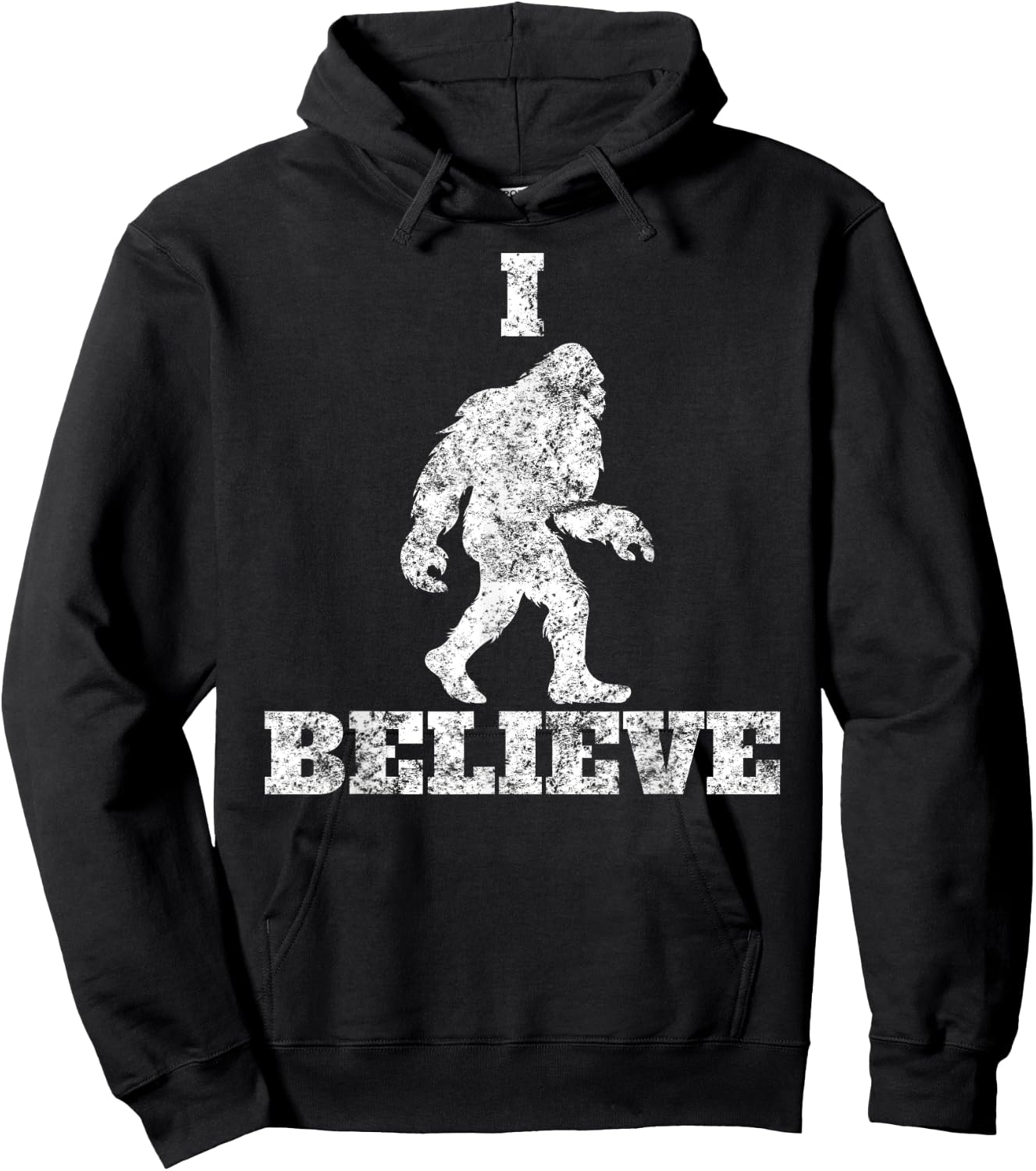 I Believe in Bigfoot Sasquatch Urban Legends Skunk Ape Hoodie - Hoodie | Black