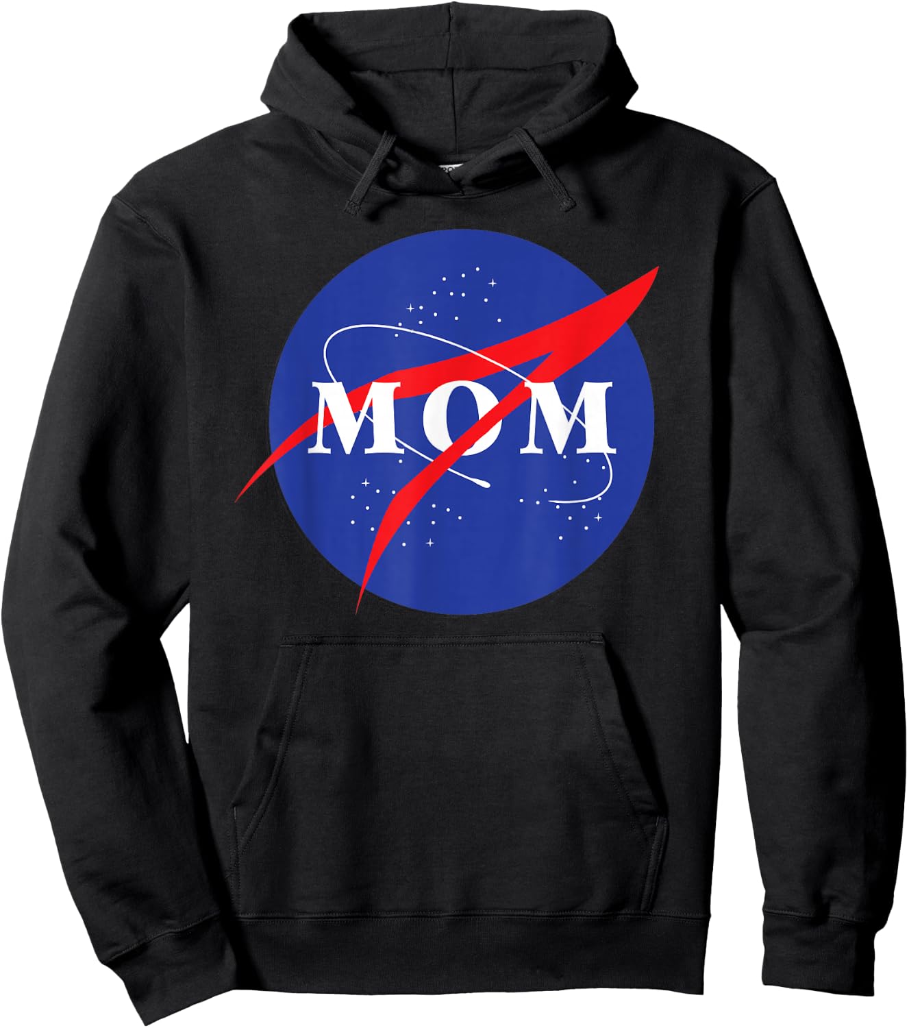 Kids Space Birthday for Mom of Boy or Girl Astronaut Hoodie - Hoodie | Black