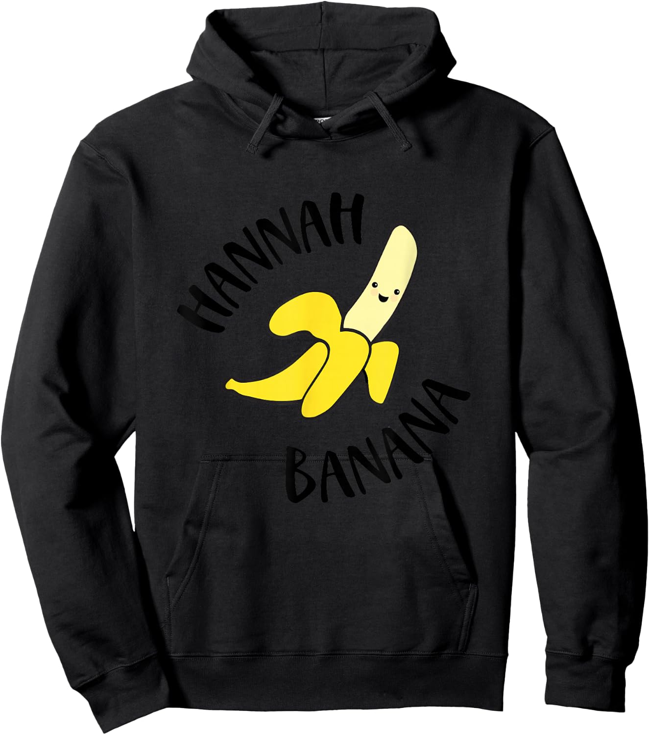 Hannah Banana Nickname Hoodie - Hoodie | Black