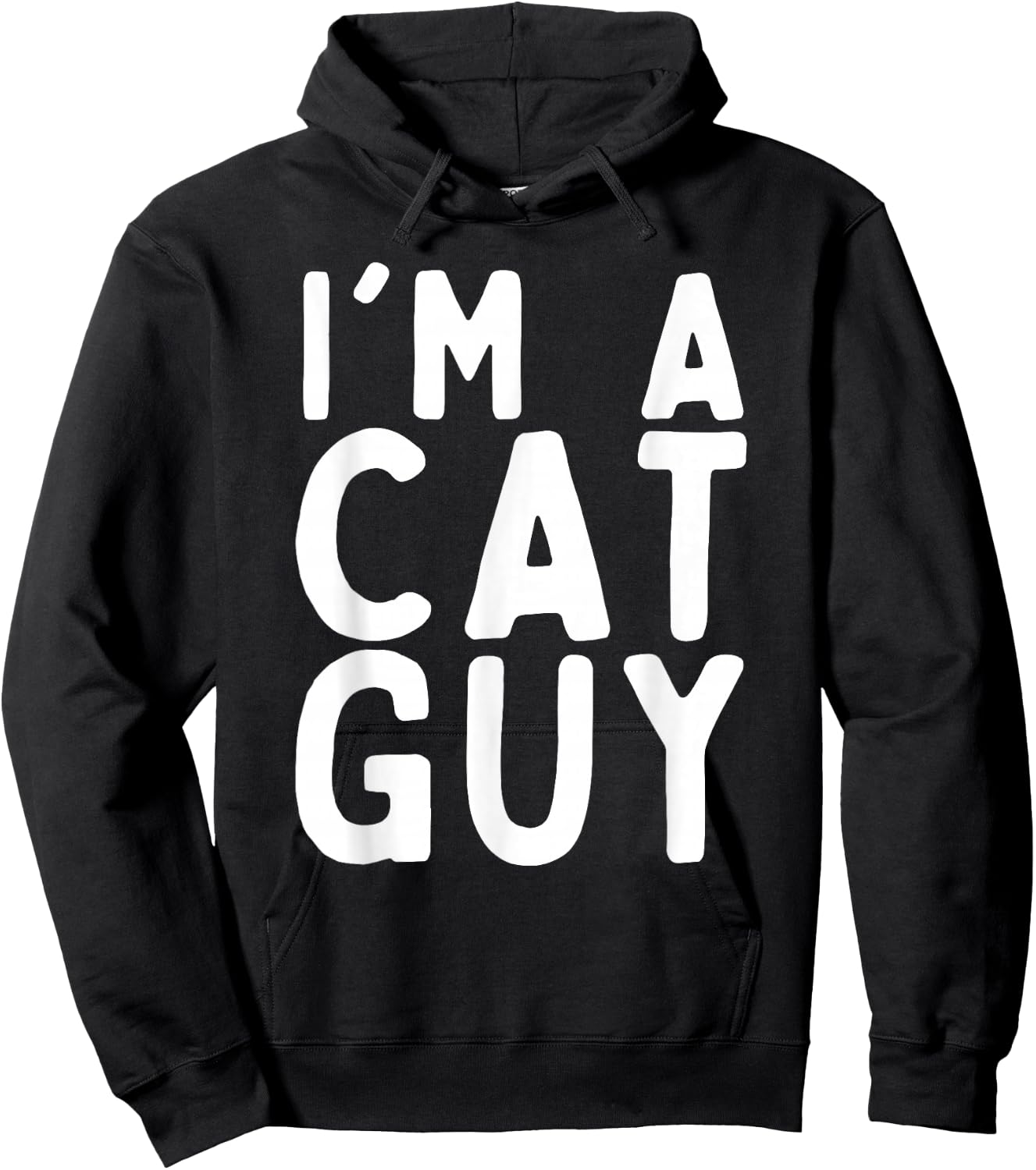 I'm a Cat Guy Funny Kitten Lover Hoodie - Hoodie | Black