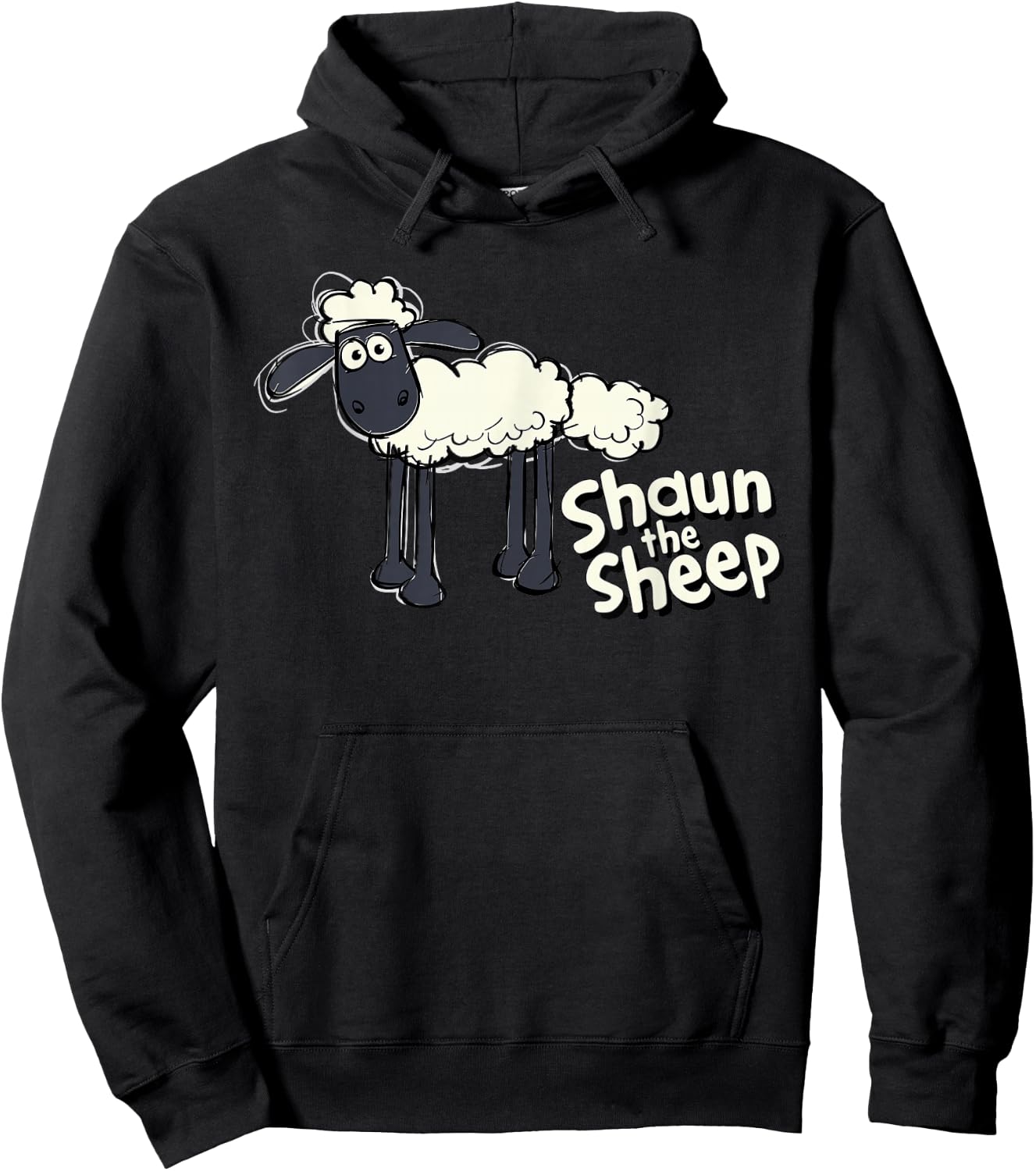 Shaun The Sheep: Shaun Doodle Hoodie - Hoodie | Black