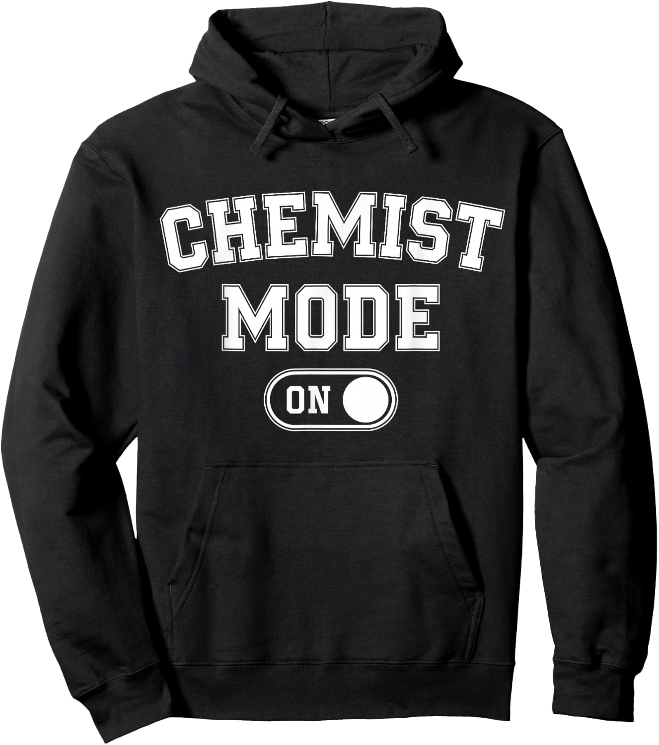 Chemist Mode On Funny Science Lover Gift Scientist Lab Techn Hoodie - Hoodie | Black