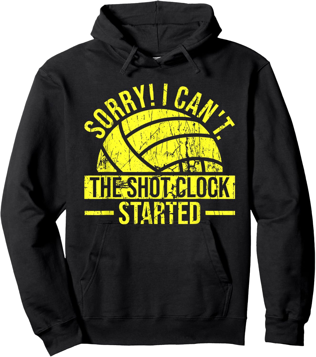 Water Polo Quote for a Water Polo Player Hoodie - Hoodie | Black