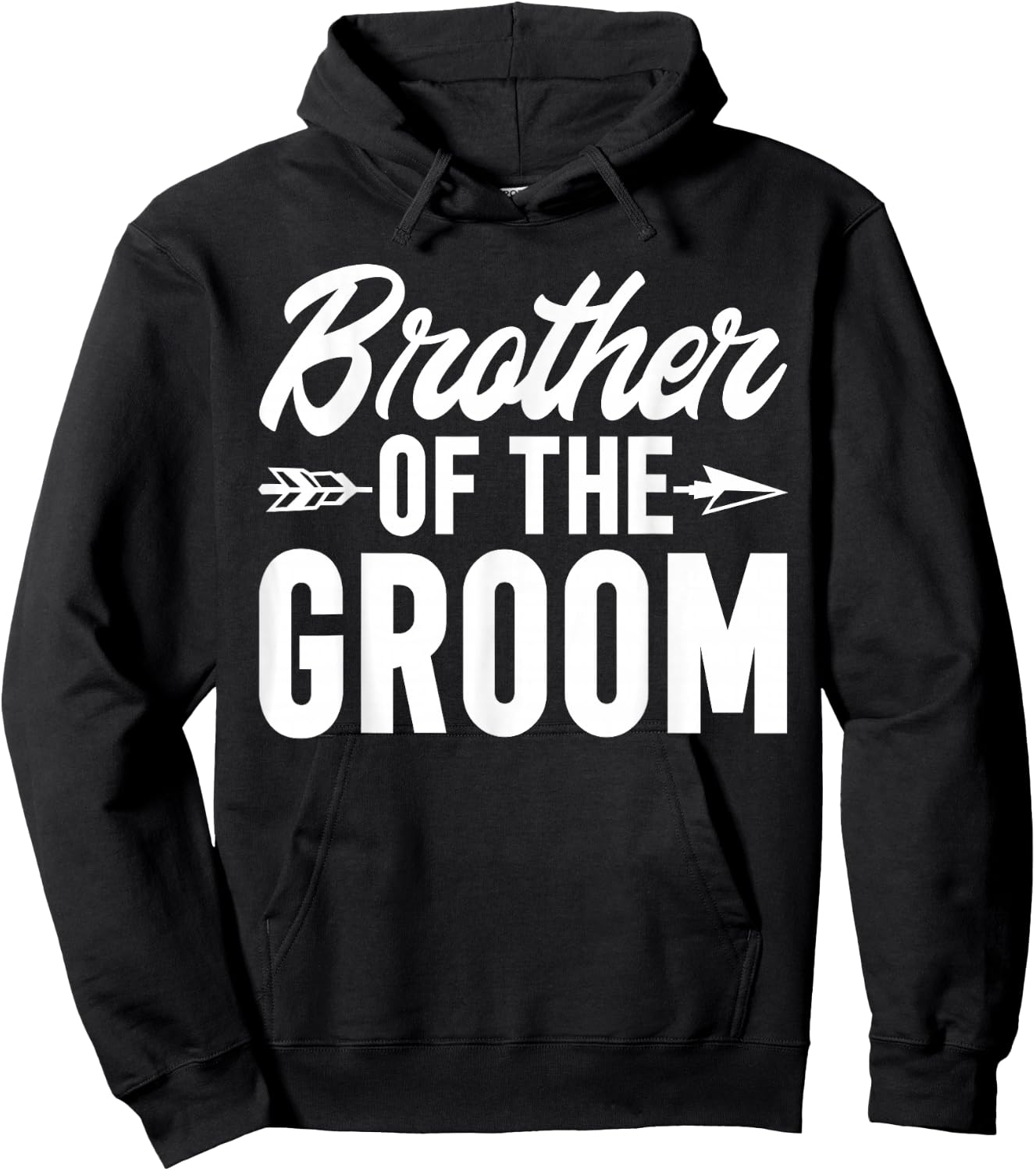 Brother of the Groom Brother Hoodie - Hoodie | Black