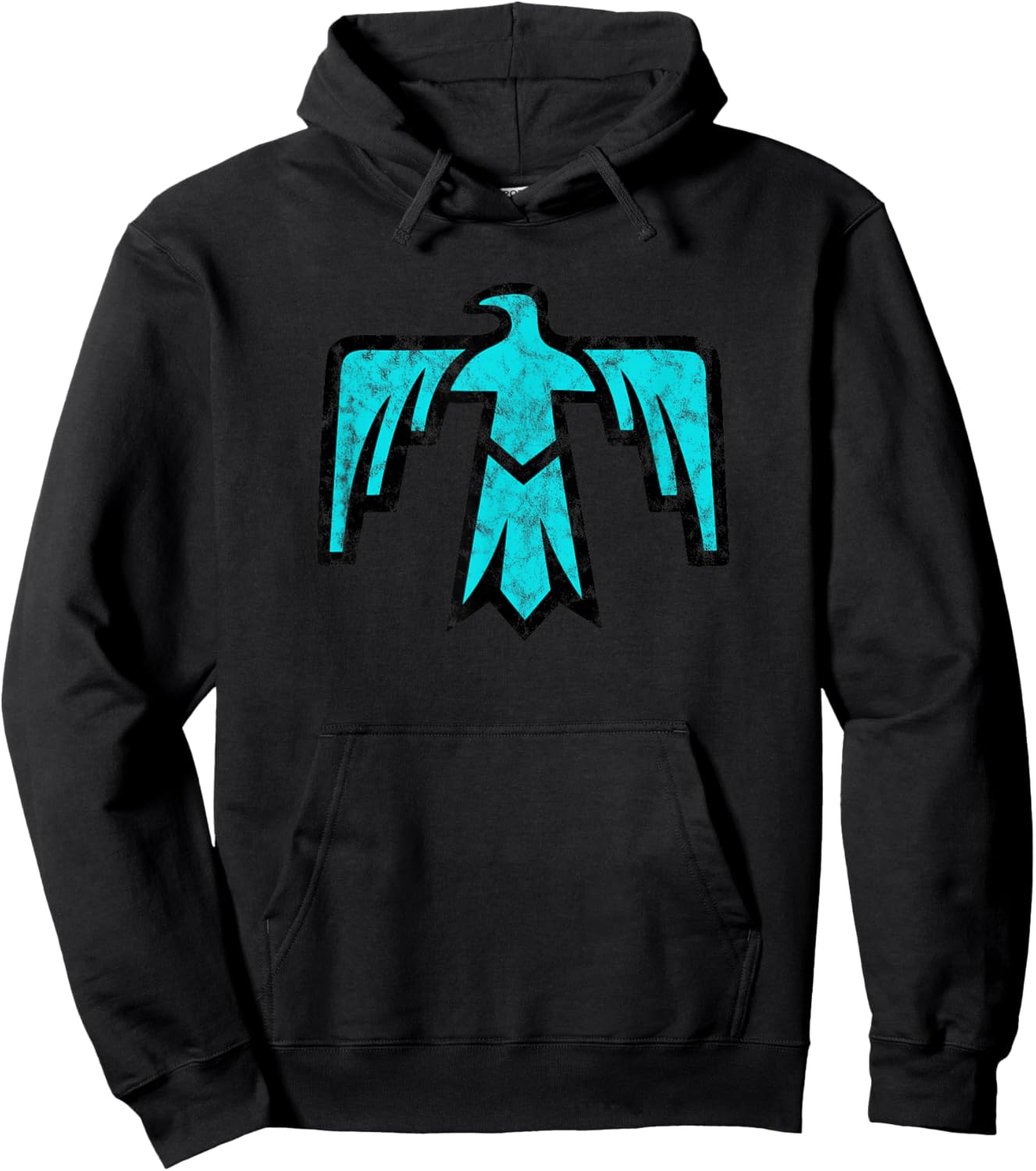 Thunderbird, Native American, bird, eagle, totem, animal Hoodie - Hoodie | Black