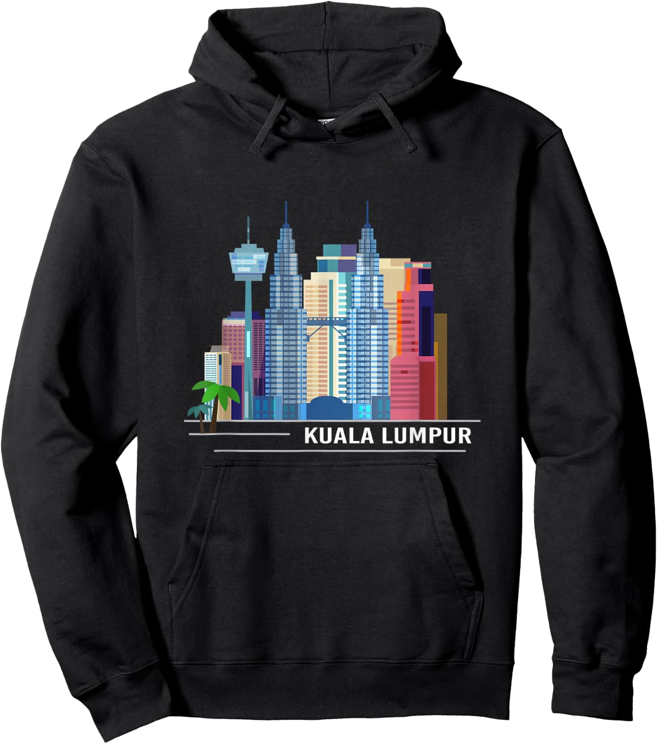 Kuala Lumpur Malaysian Gift Malaysia Hoodie - Hoodie | Black