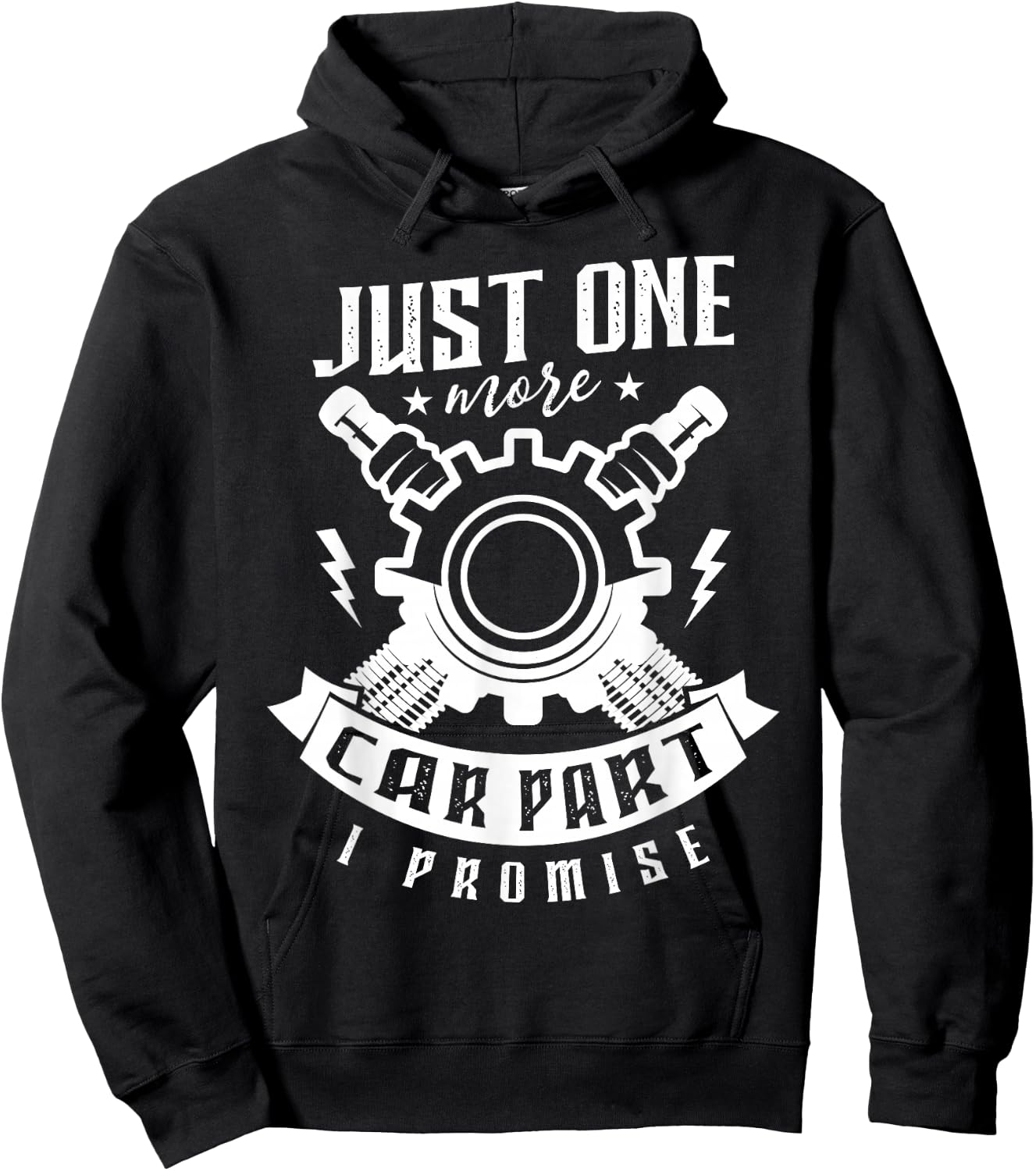 Just one more car part I promise for a Car detailer Hoodie - Hoodie | Black