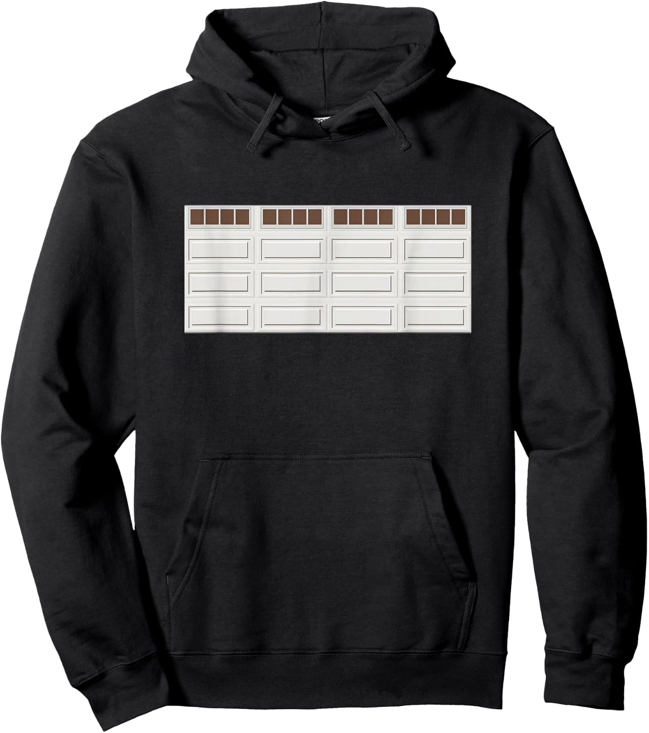 Garage Door Hoodie - Hoodie | Black
