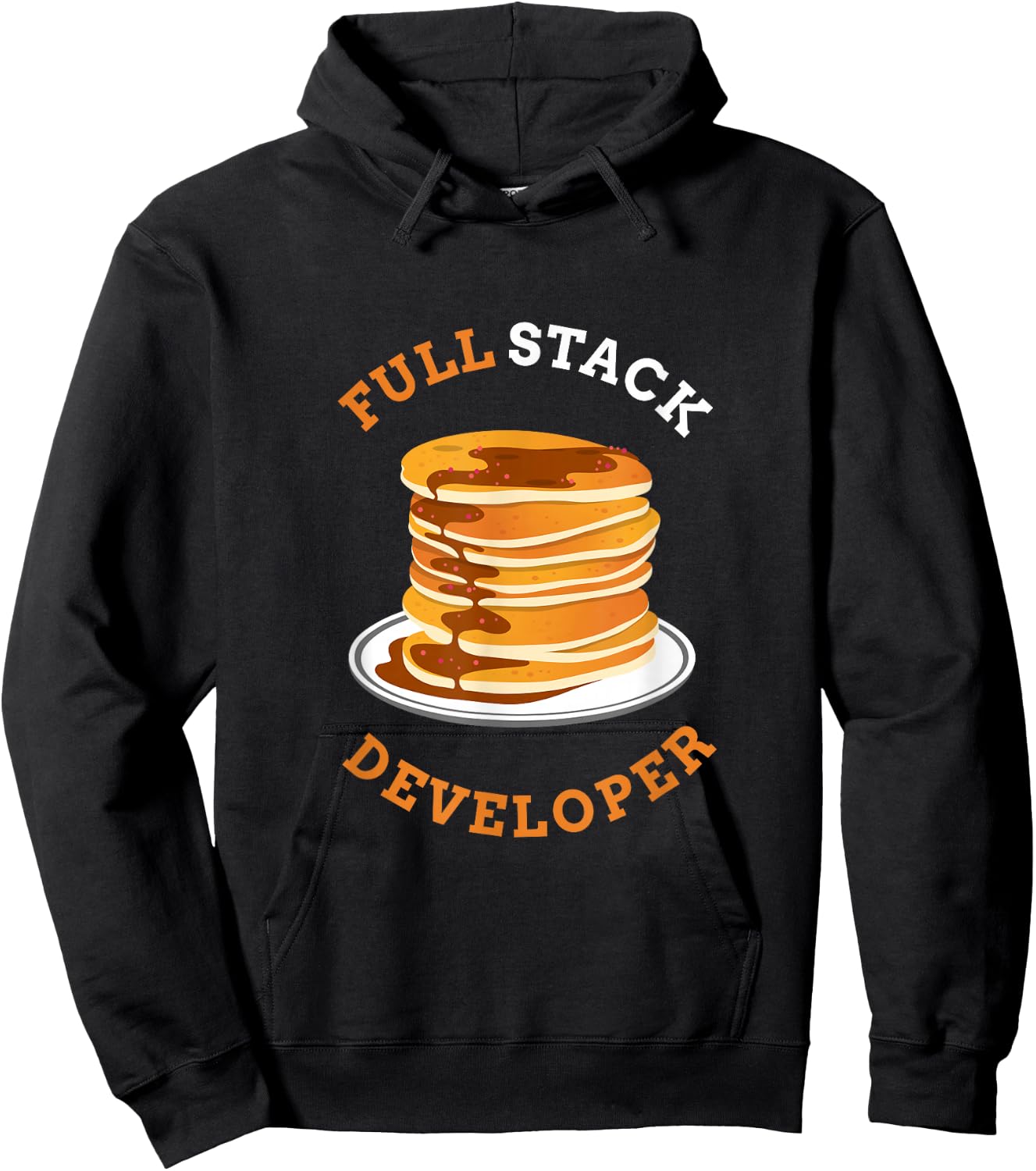 Programmer Coding Full Stack Developer Hoodie - Hoodie | Black