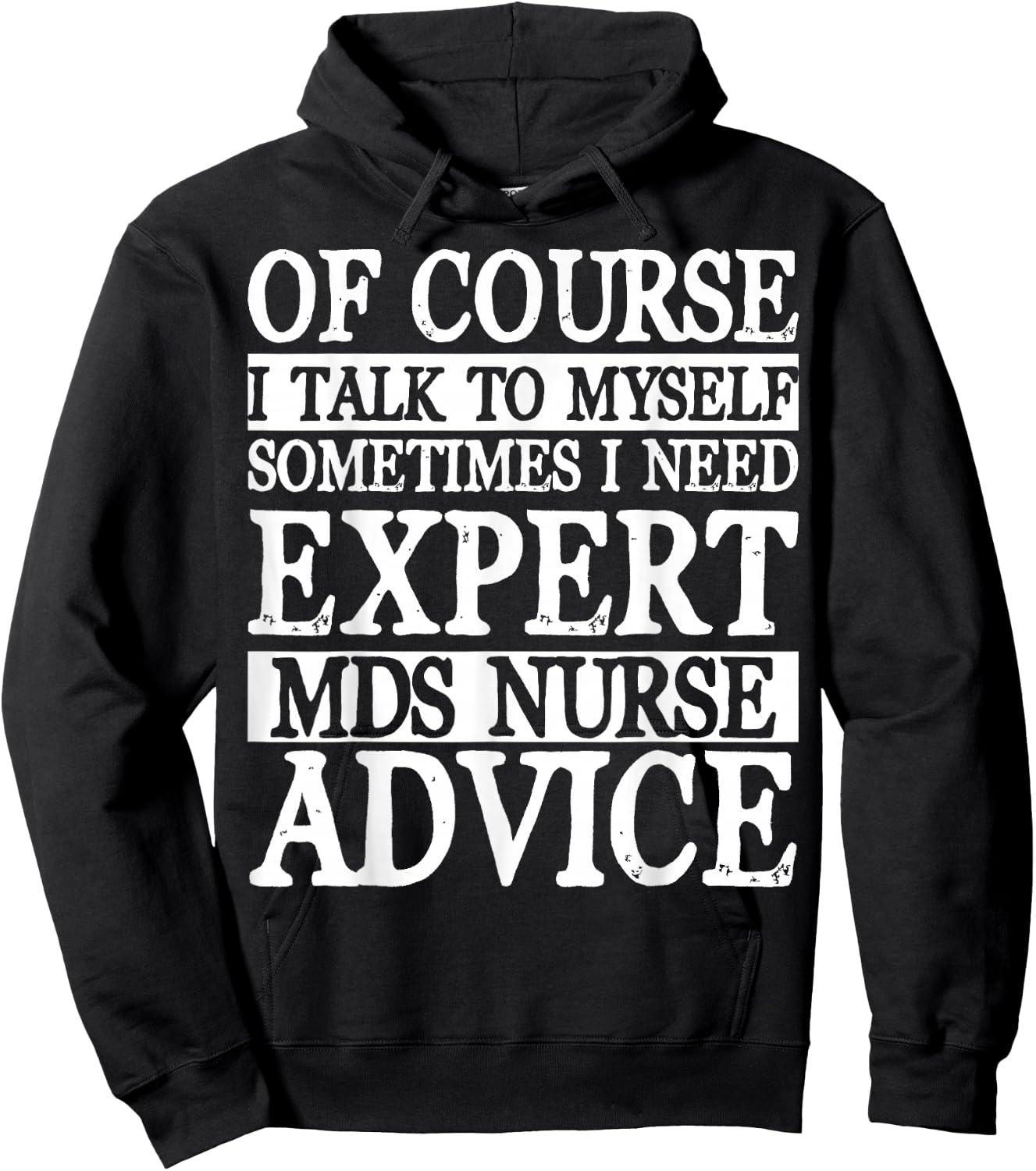 MDS Nurse Apparel - Awesome Funny Nurses Design Hoodie - Hoodie | Black