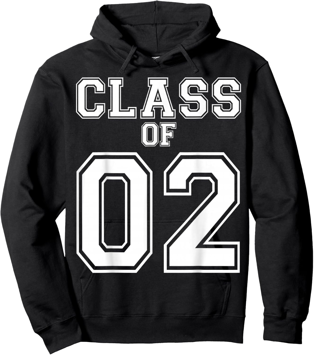 Class Of 2002 Custom Graduation Senior Personalized Grads Hoodie - Hoodie | Black