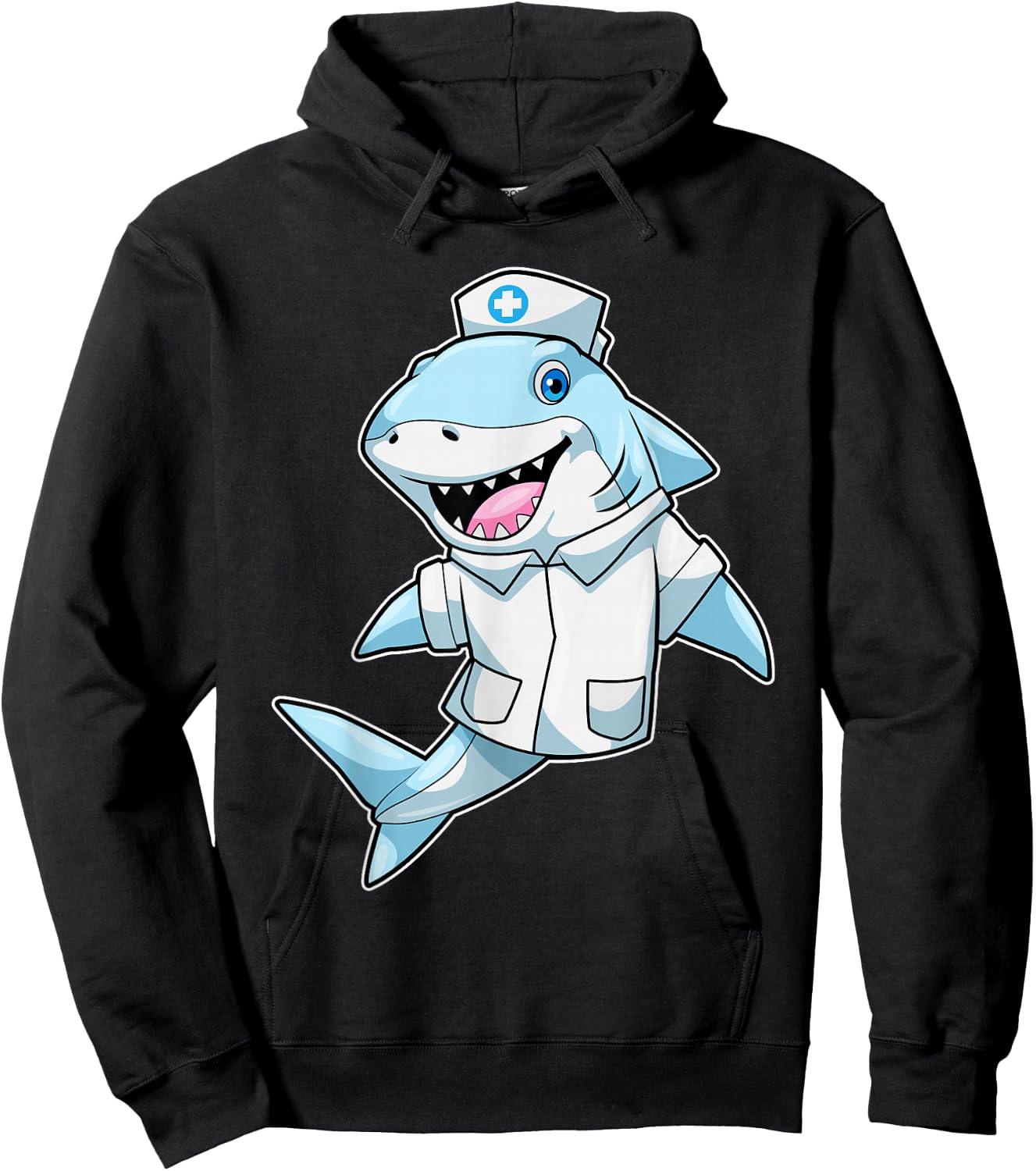 Shark Doctor Lab coat Hoodie - Hoodie | Black