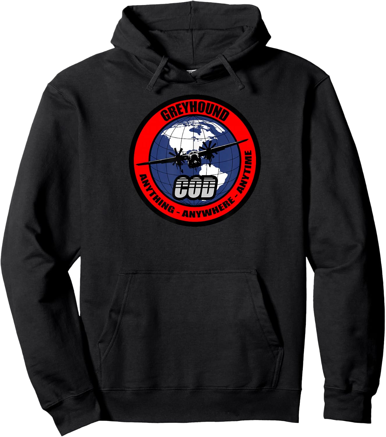 C-2 Greyhound Hoodie - Hoodie | Black