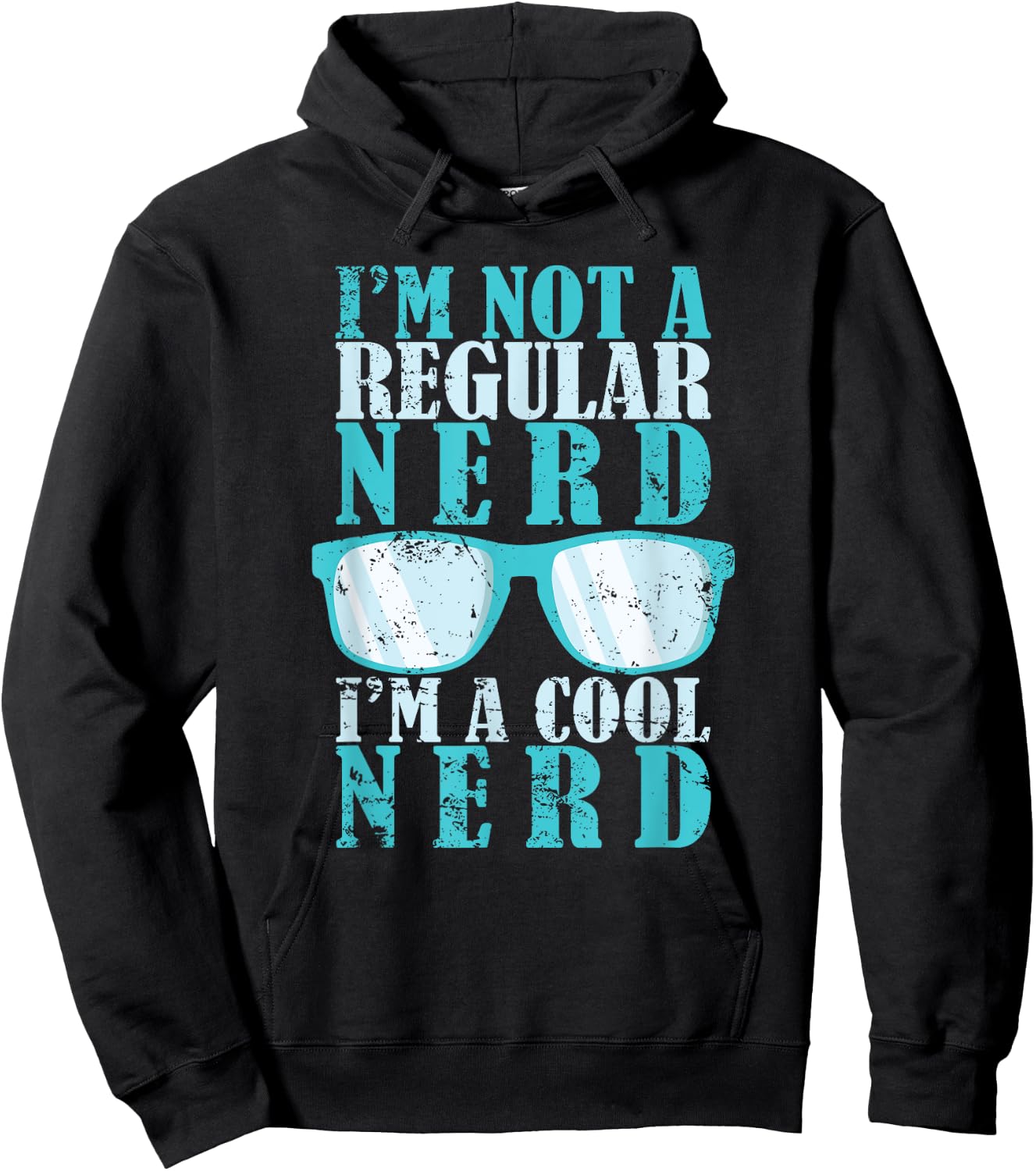 I am not a normal Nerd, but cool Hoodie - Hoodie | Black