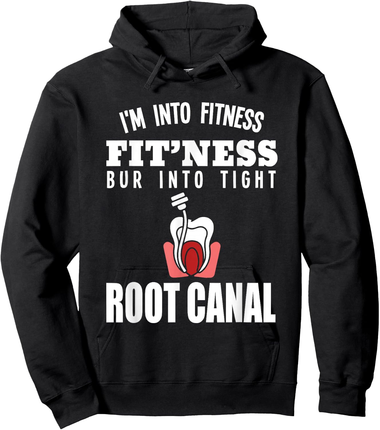 Endodontist Root Canal Specialist funny dentist Hoodie - Hoodie | Black