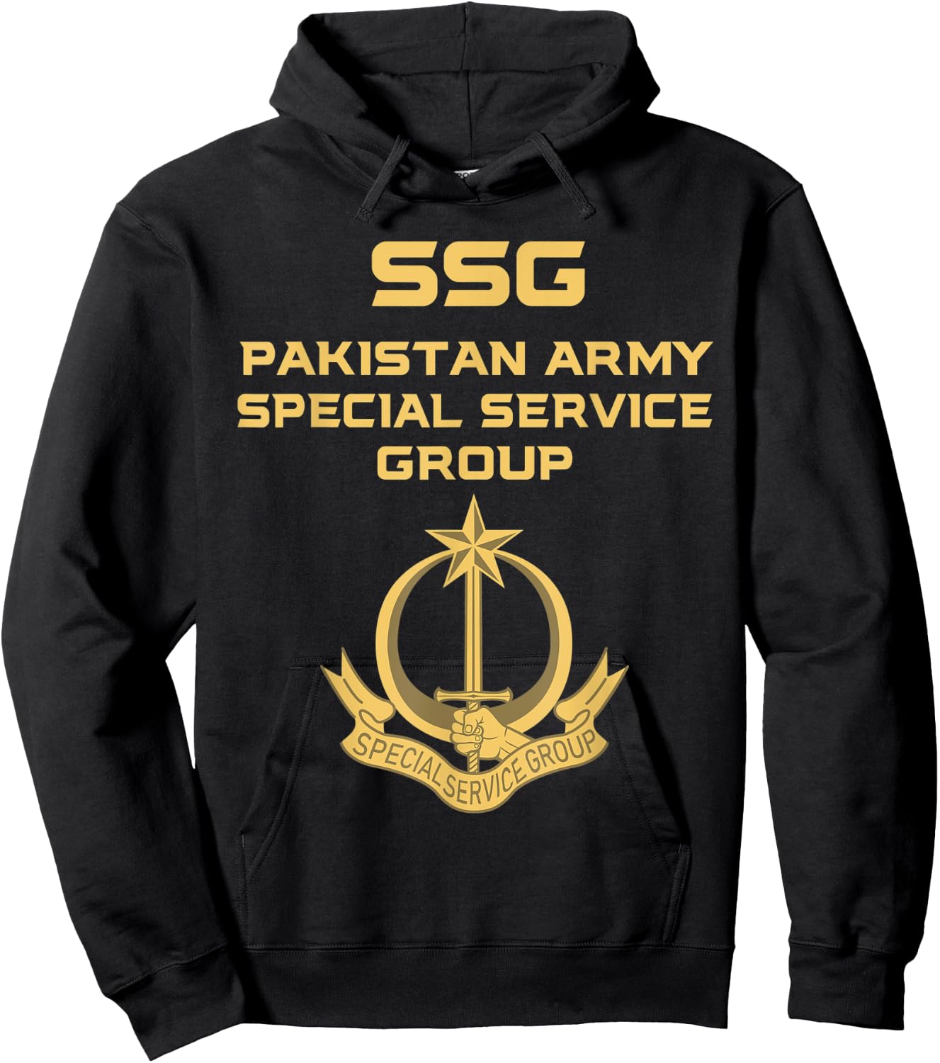 Pakistani Special Force Pakistan Army Service Pak Military Hoodie - Hoodie | Black