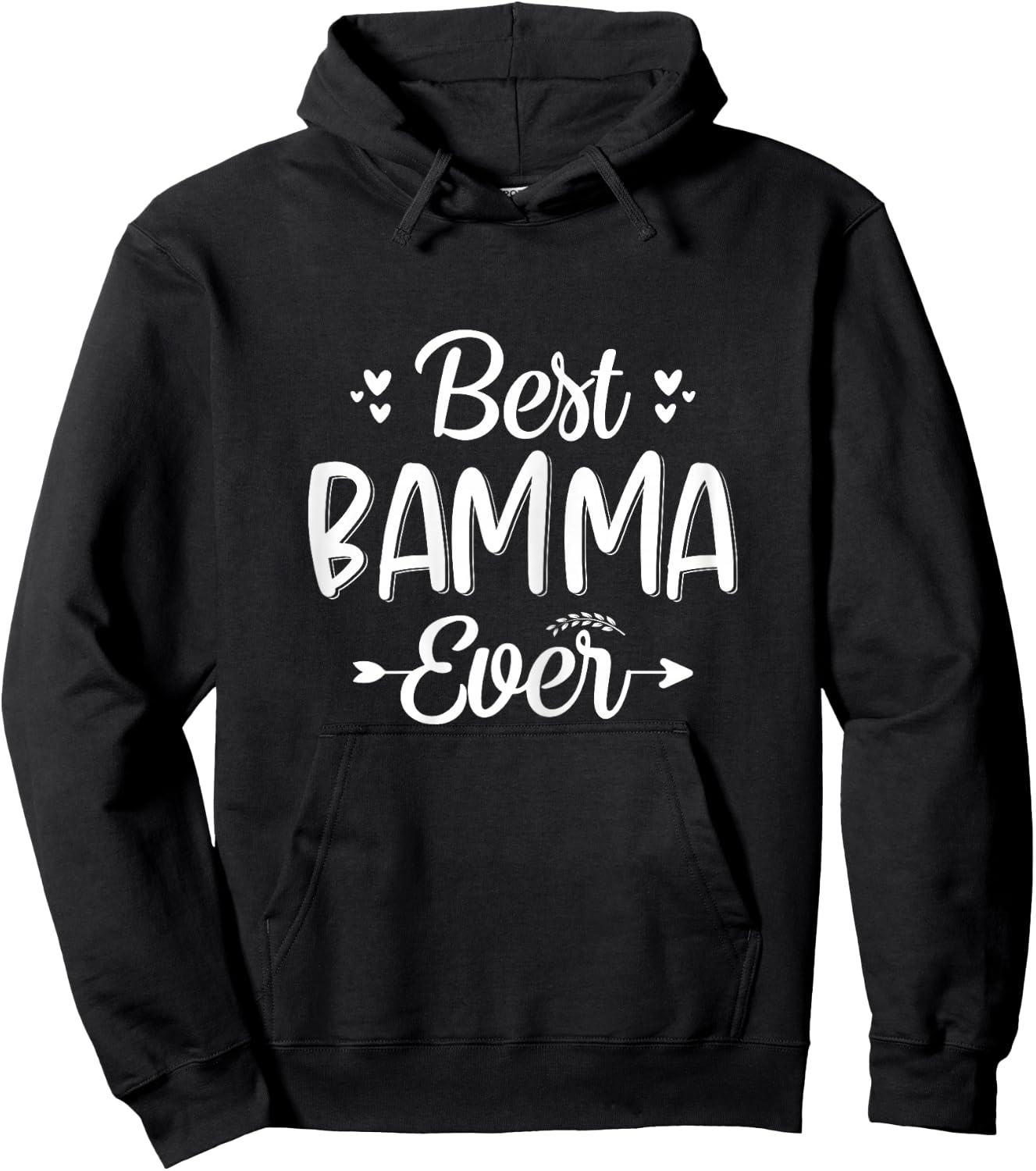 Best BAMMA Ever - Mom, BAMMA Grandma mother's day Hoodie - Hoodie | Black