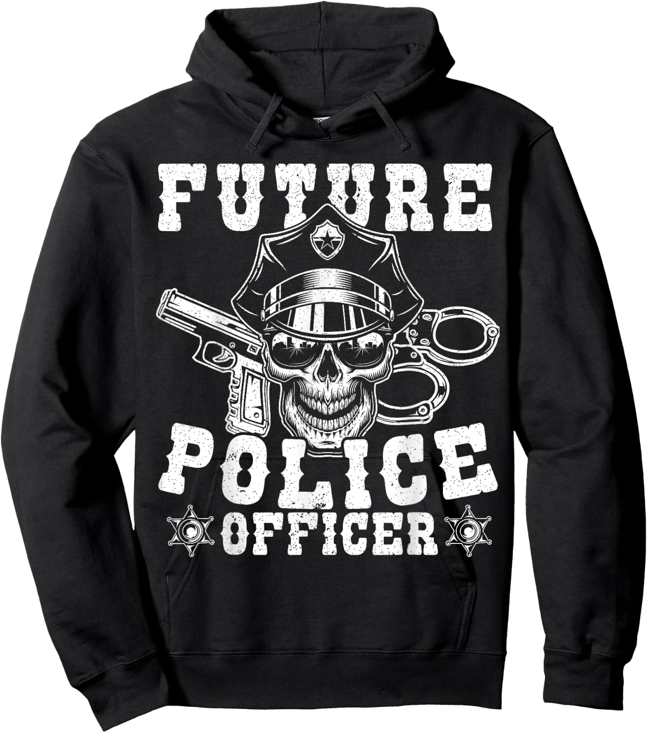 Future police officer Hoodie - Hoodie | Black