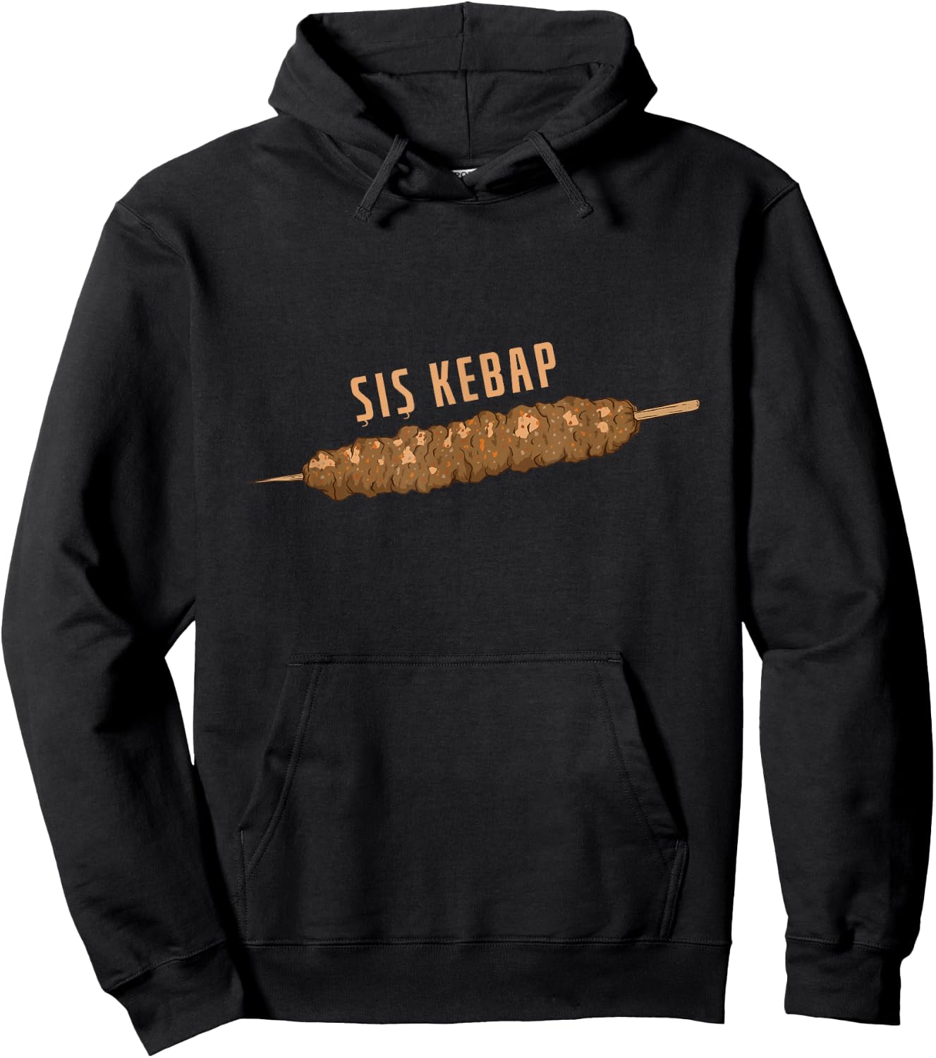 sis Kebap (shish Kebab) Hoodie - Hoodie | Black