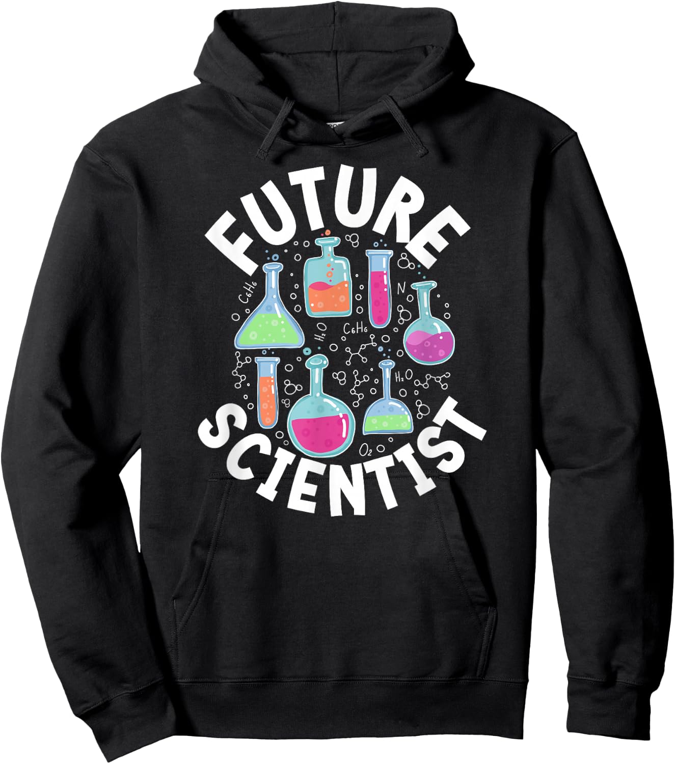 Future Scientist Science Kids Scientist Boy Hoodie - Hoodie | Black