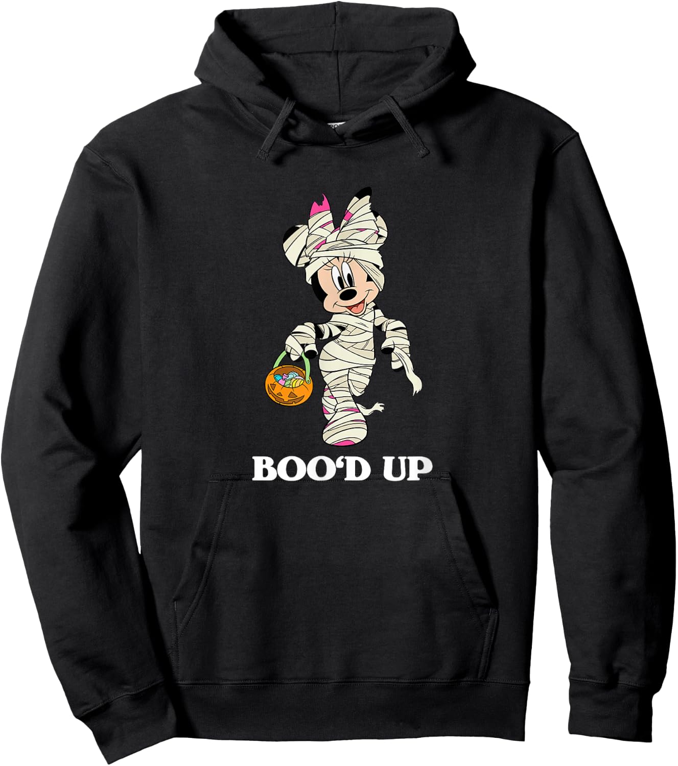 Disney - Halloween Minnie Boo'd Up Hoodie - Hoodie | Black