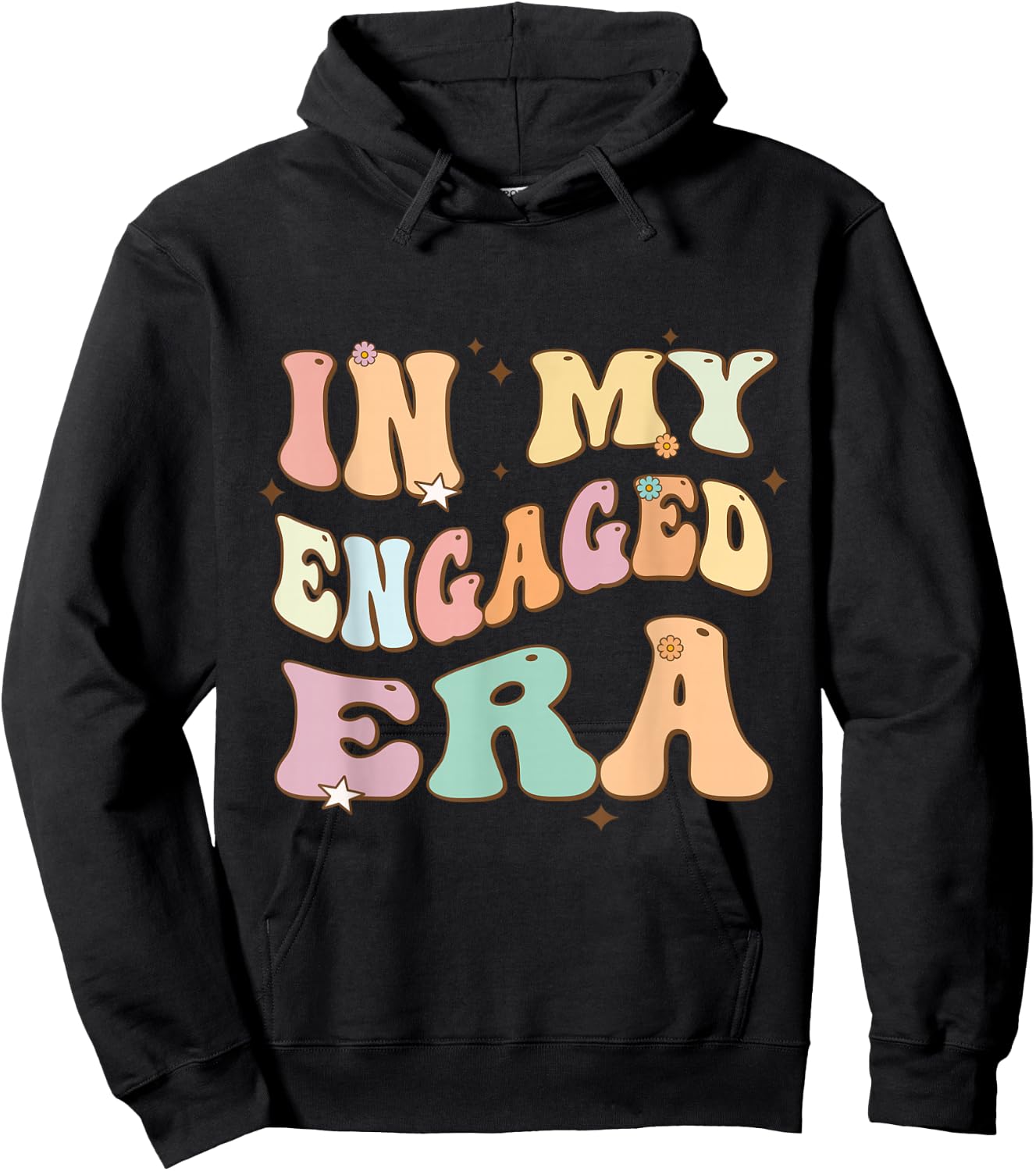 In my Engaged Era Hoodie - Hoodie | Black