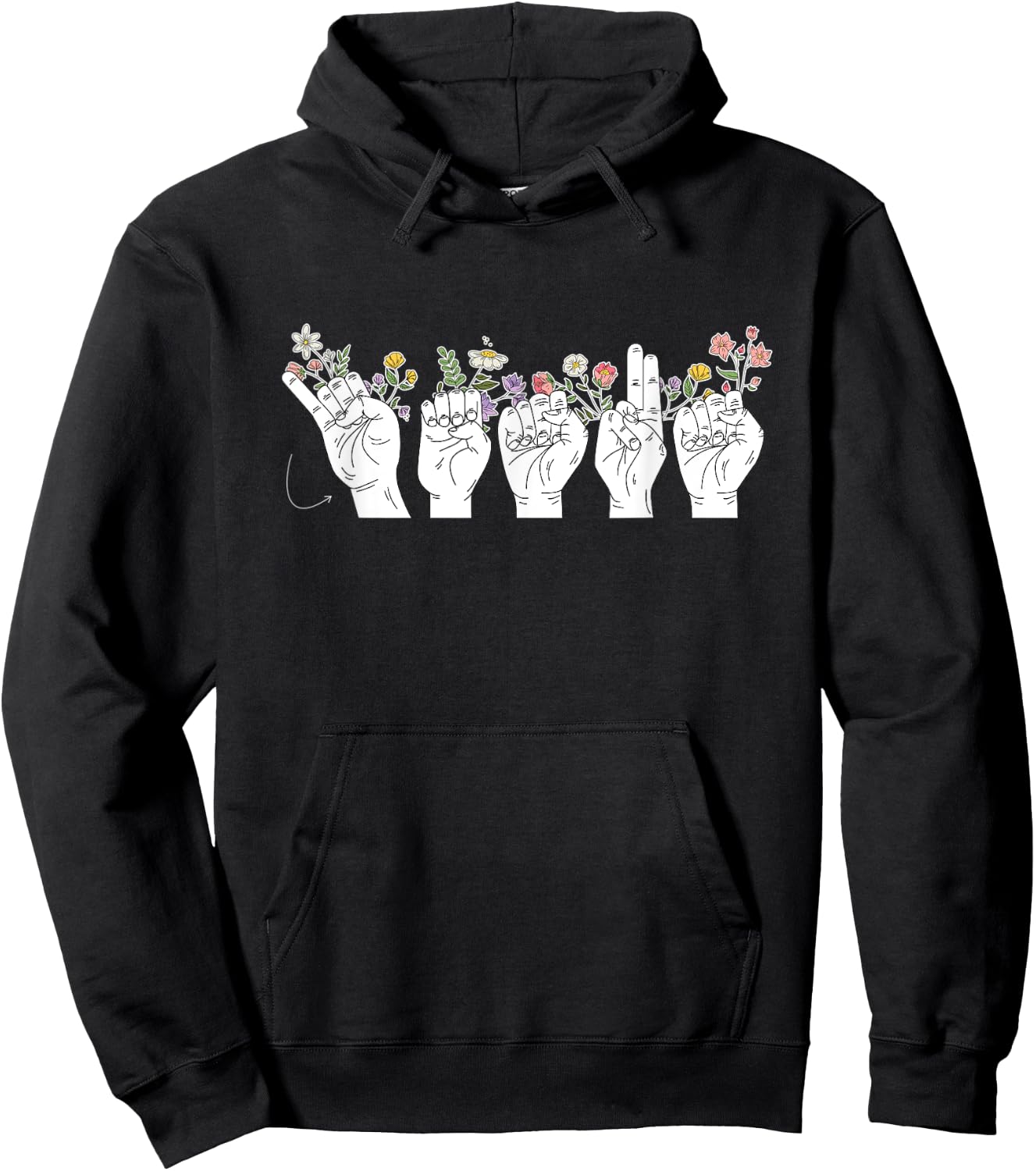 Jesus Asl Hoodie - Hoodie | Black
