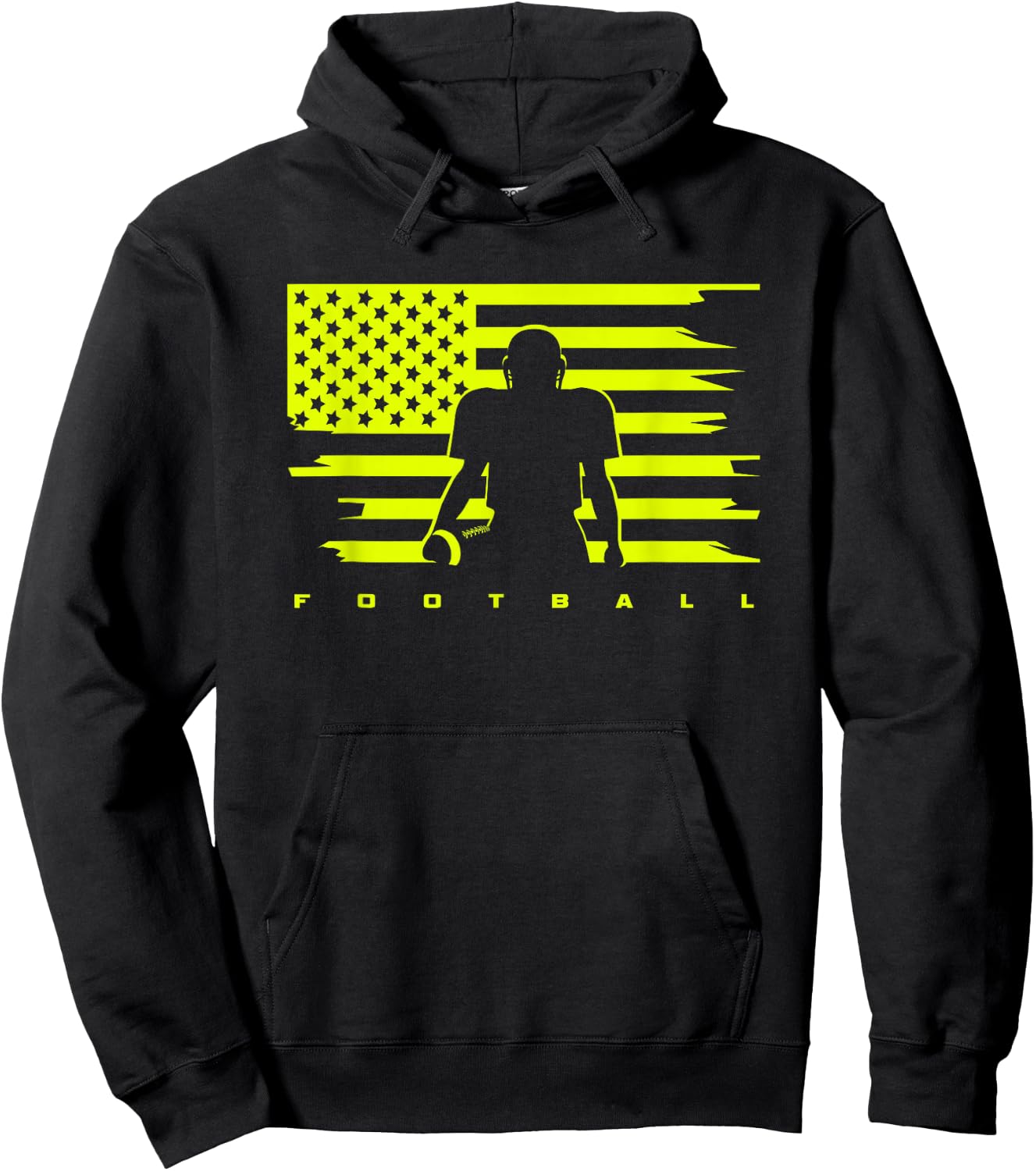 American Football Apparel - Football Hoodie - Hoodie | Black