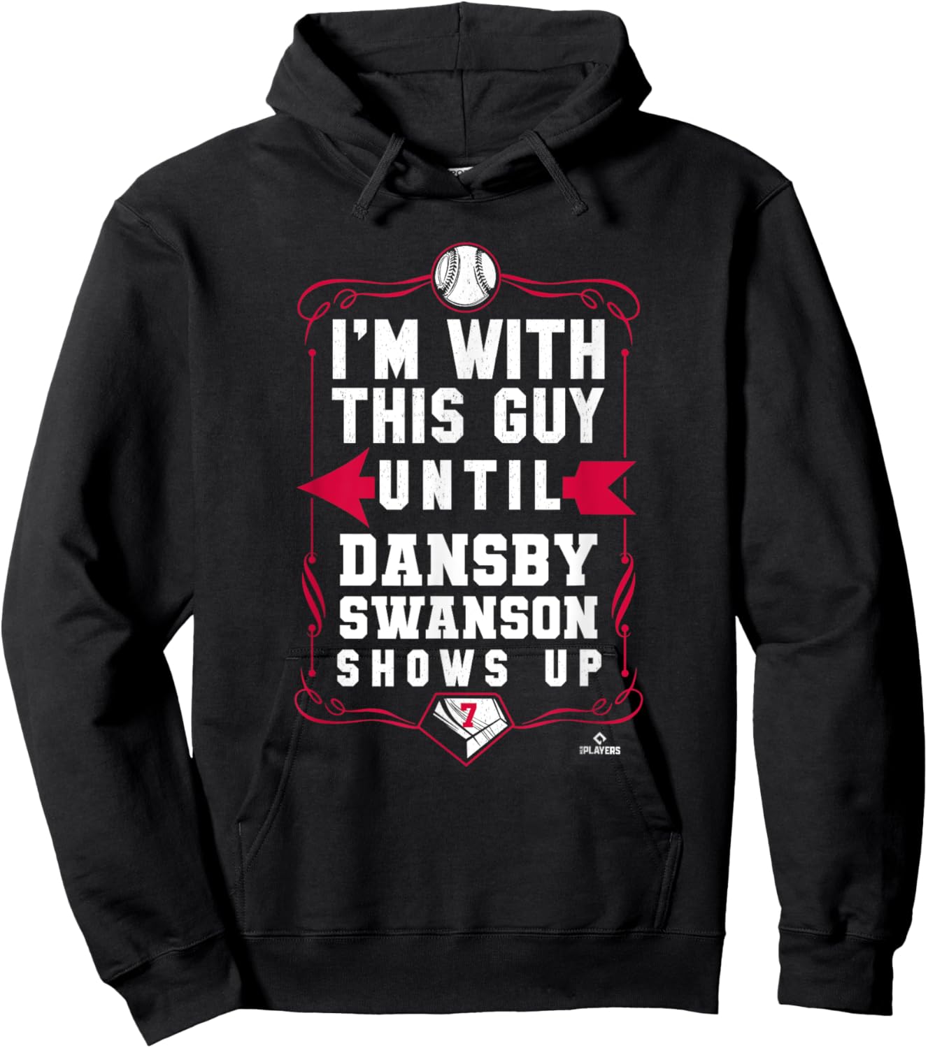 Dansby Swanson I'm With This Guy Hoodie - Hoodie | Black