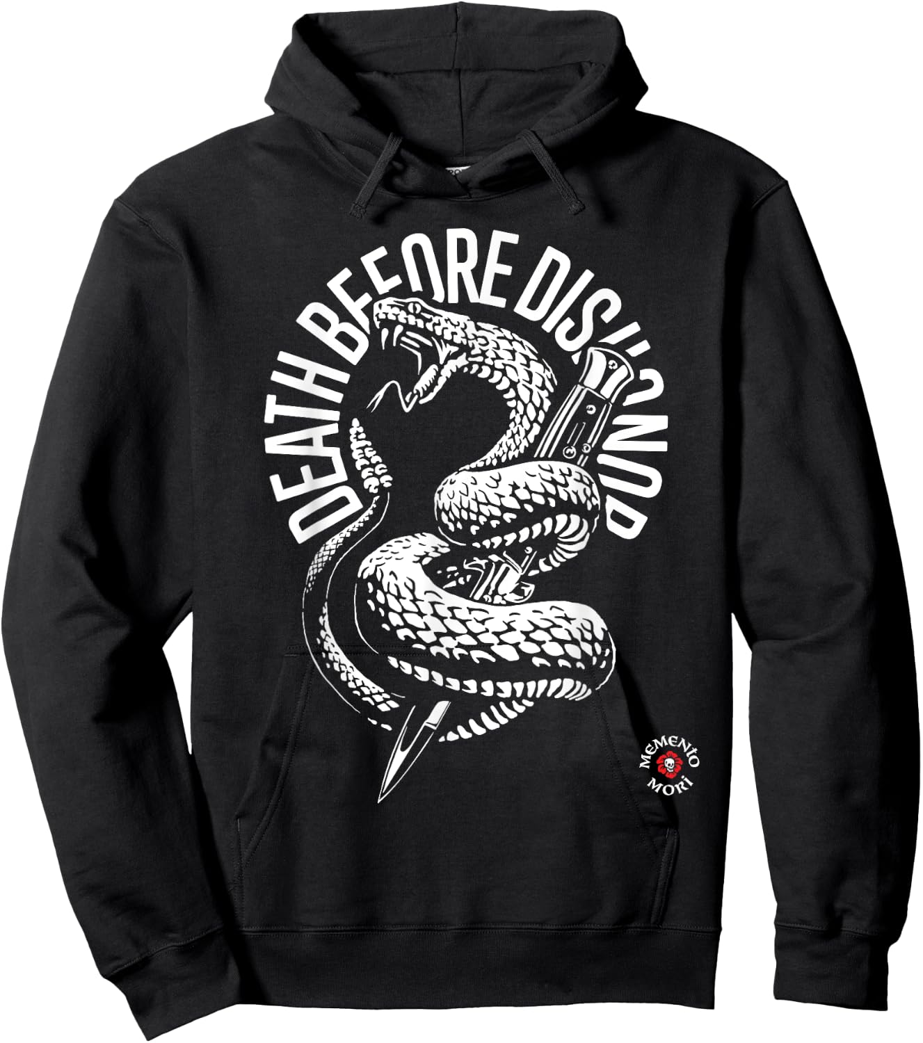 Death Dishonor - Memento Mori Hoodie - Hoodie | Black